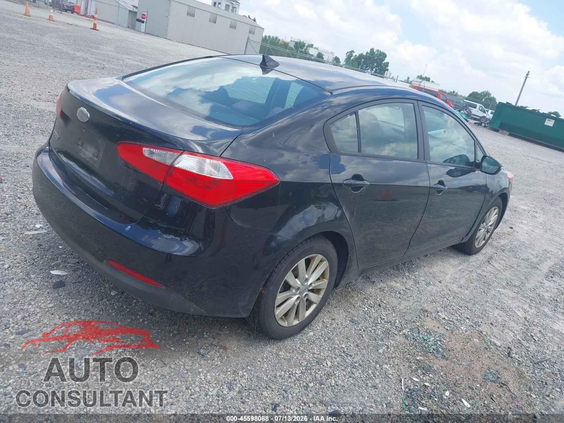 KIA FORTE 2014 - KNAFX4A67E5166832
