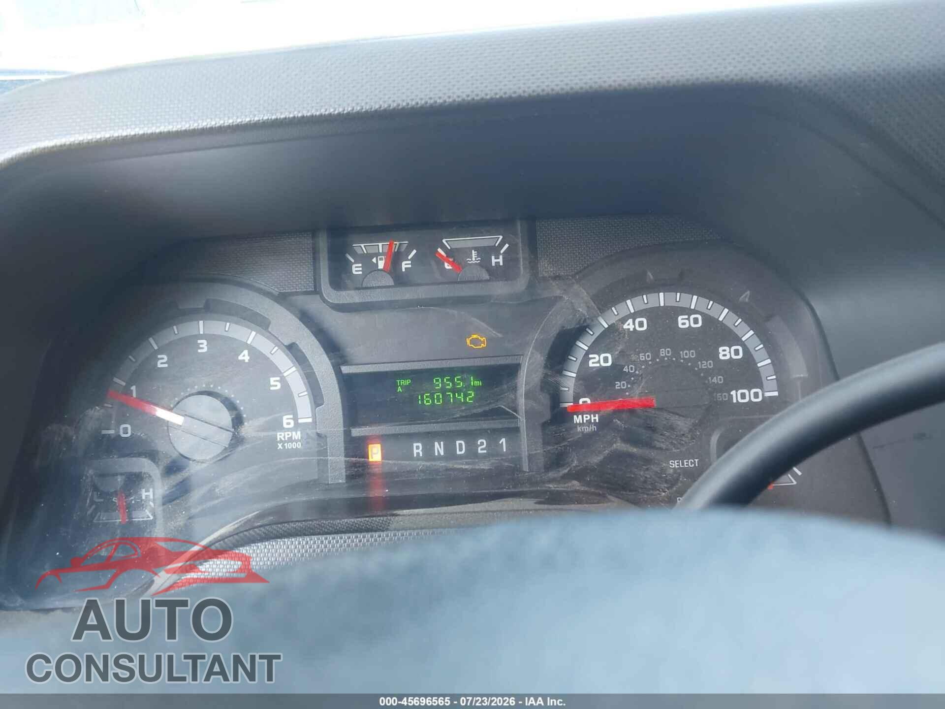 FORD E-250 2012 - 1FTNE2EL6CDA69360