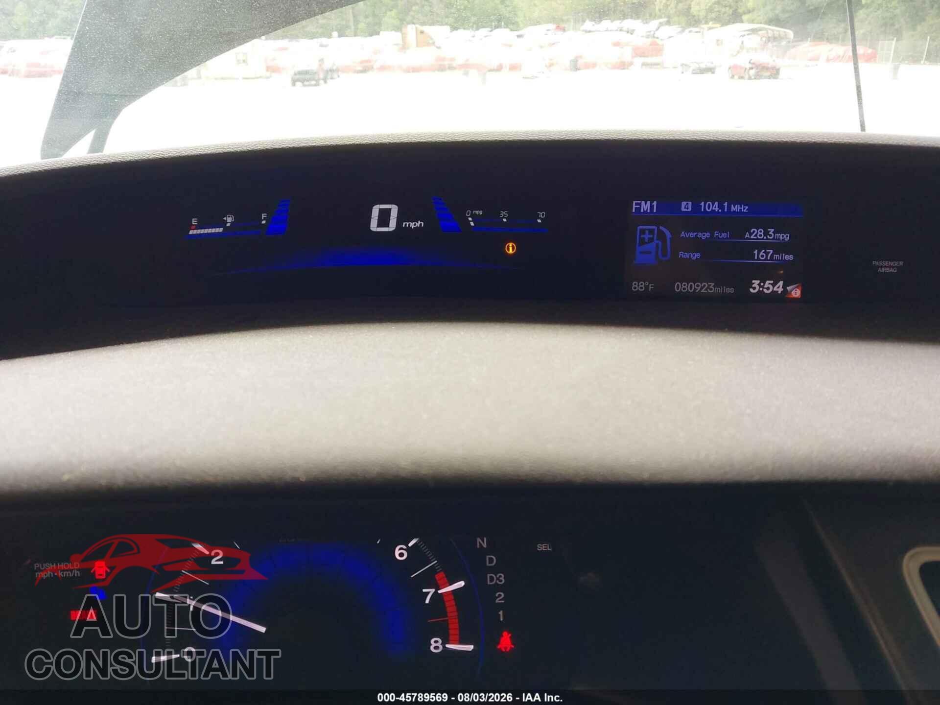 HONDA CIVIC 2013 - 19XFB2F94DE023140