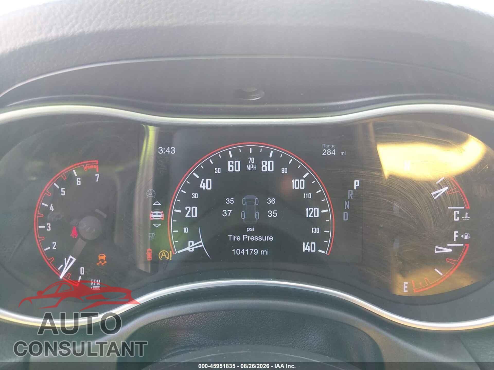 DODGE DURANGO 2020 - 1C4RDHAG6LC307844