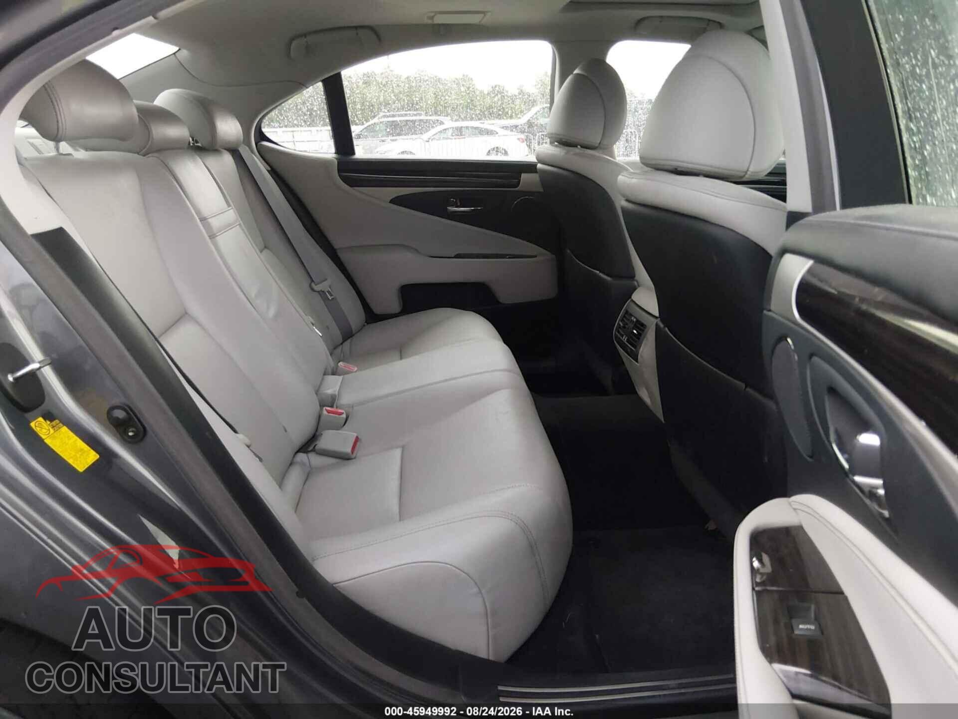 LEXUS LS 460 2013 - JTHBL5EF4D5113919