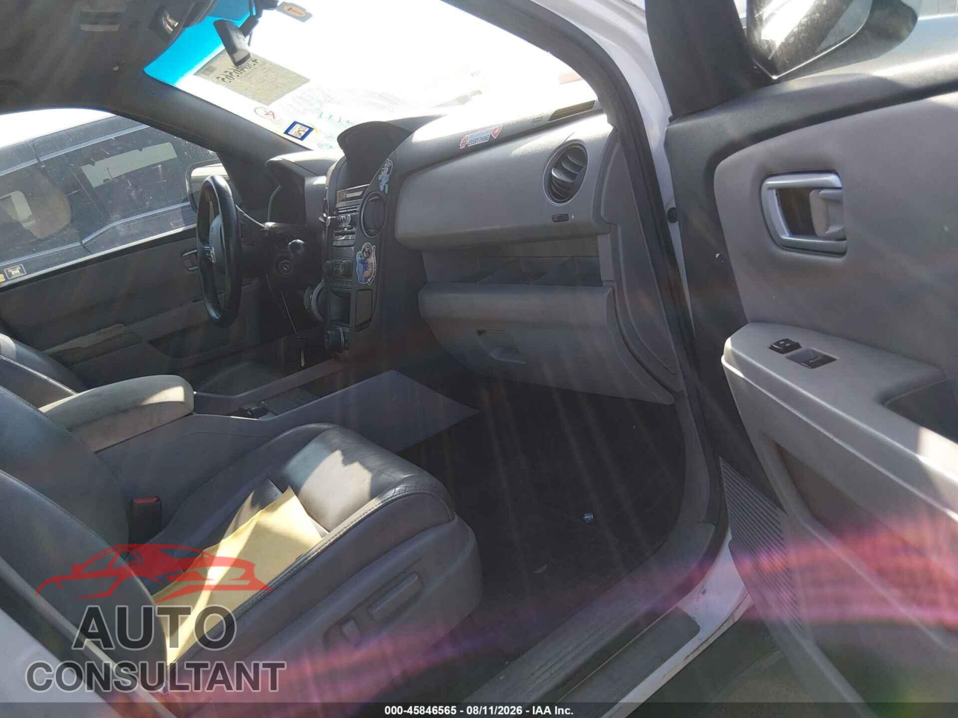 HONDA PILOT 2012 - 5FNYF3H69CB024119