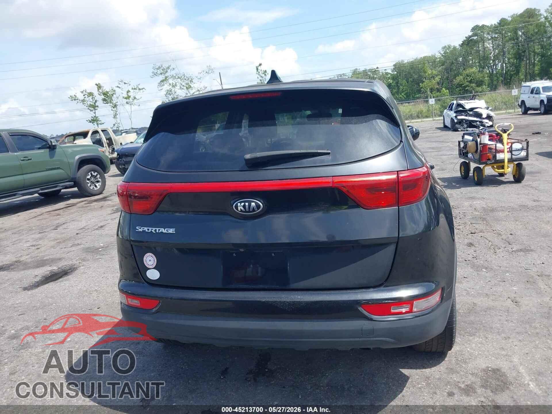 KIA SPORTAGE 2017 - KNDPMCAC1H7118591