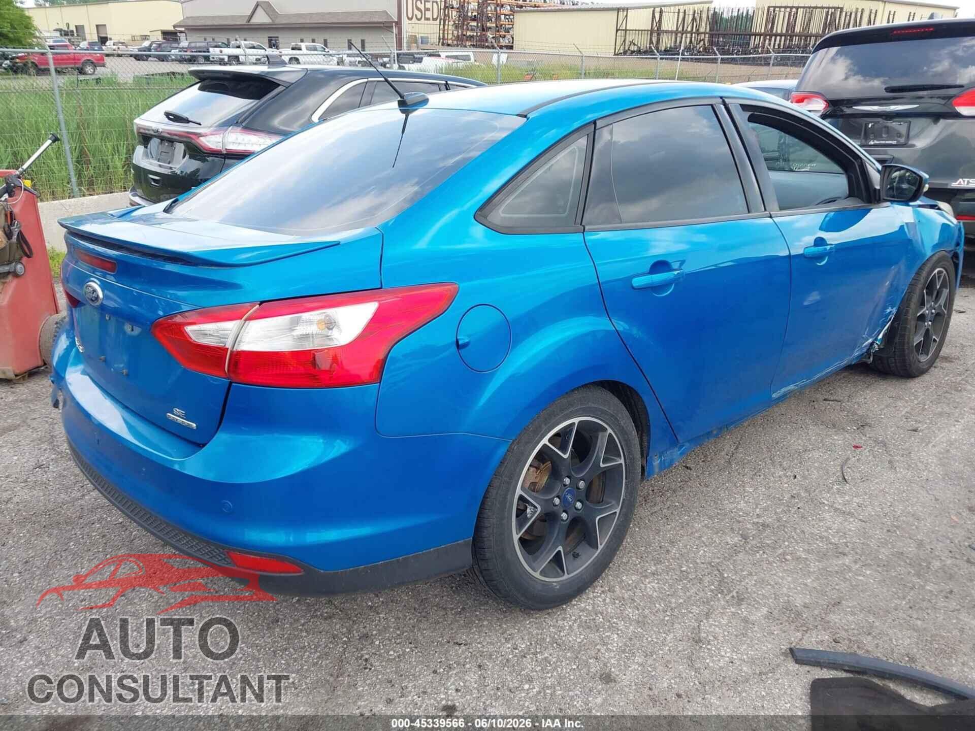 FORD FOCUS 2014 - 1FADP3F20EL389421