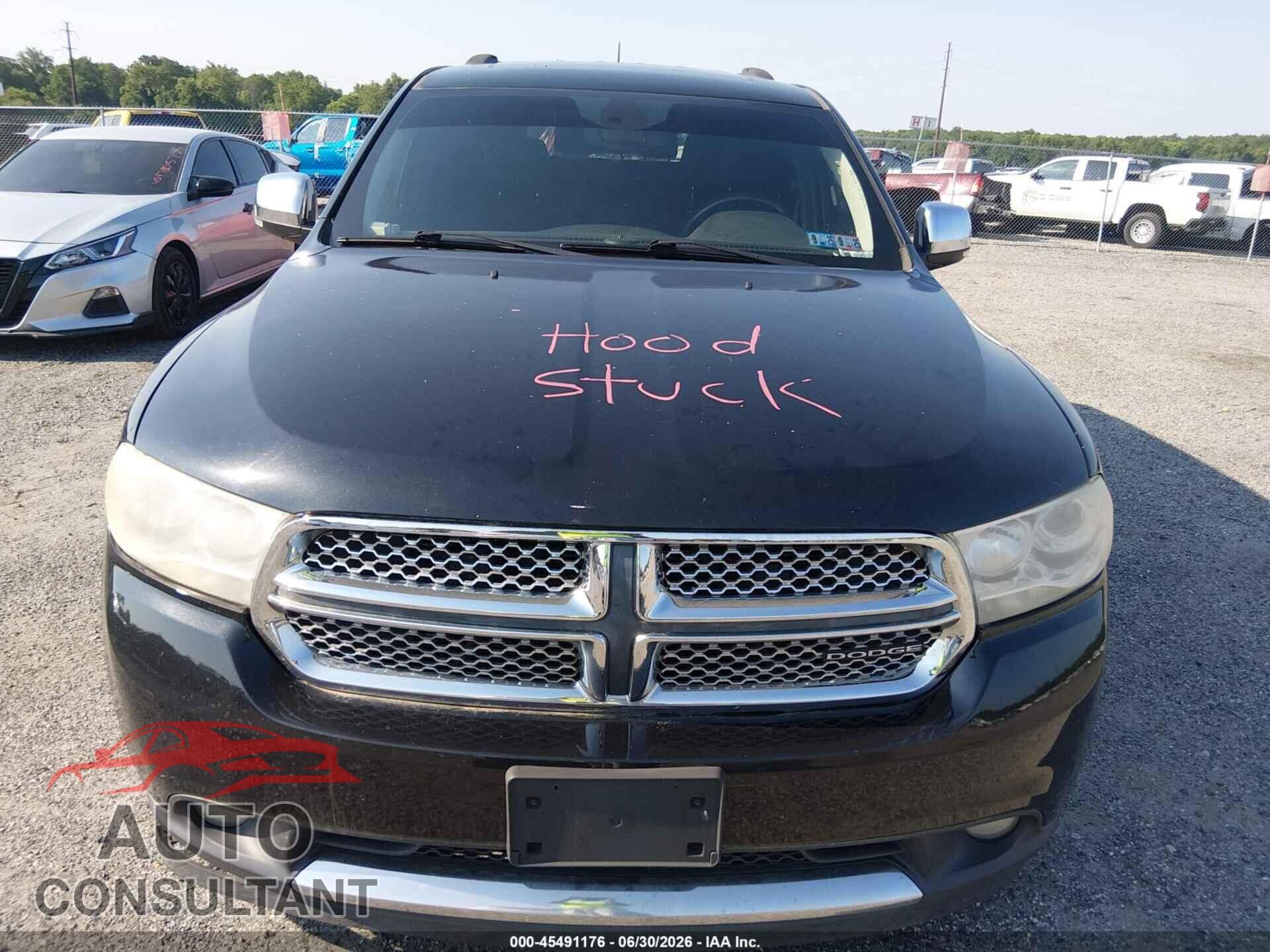 DODGE DURANGO 2012 - 1C4SDJET1CC152359