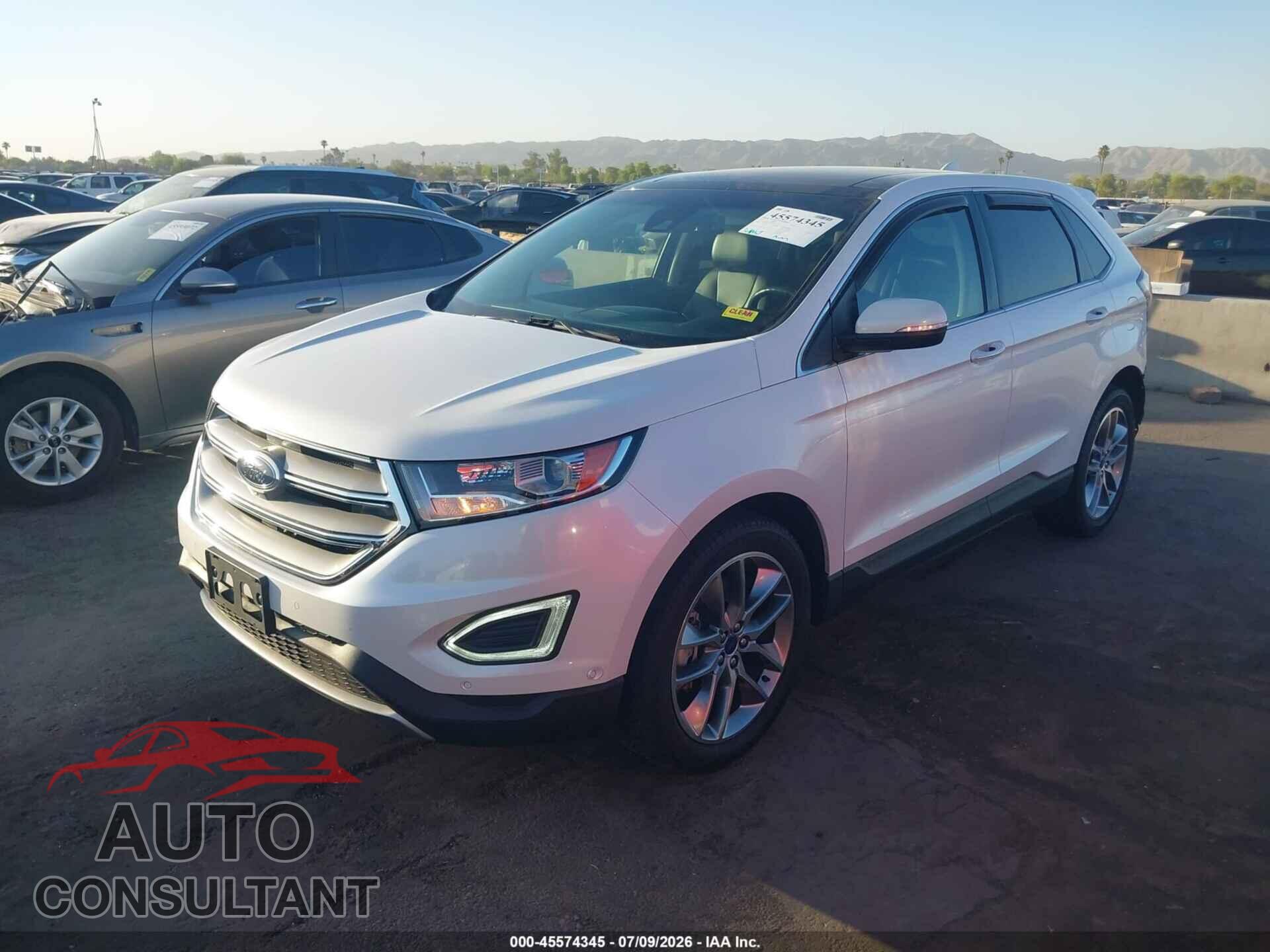 FORD EDGE 2017 - 2FMPK4K91HBB05180