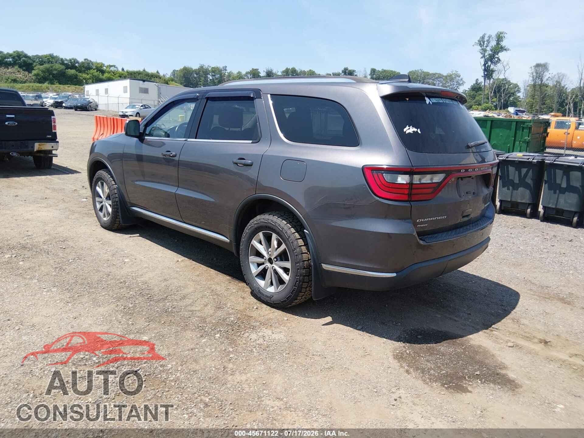 DODGE DURANGO 2014 - 1C4RDJDG1EC563332