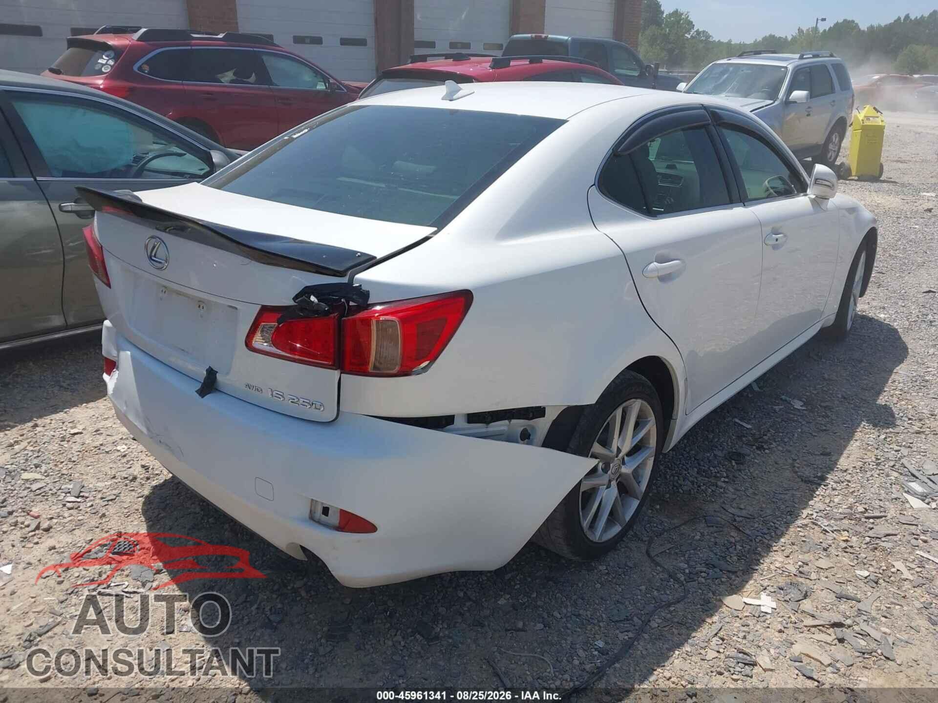 LEXUS IS 250 2012 - JTHCF5C25C5056589