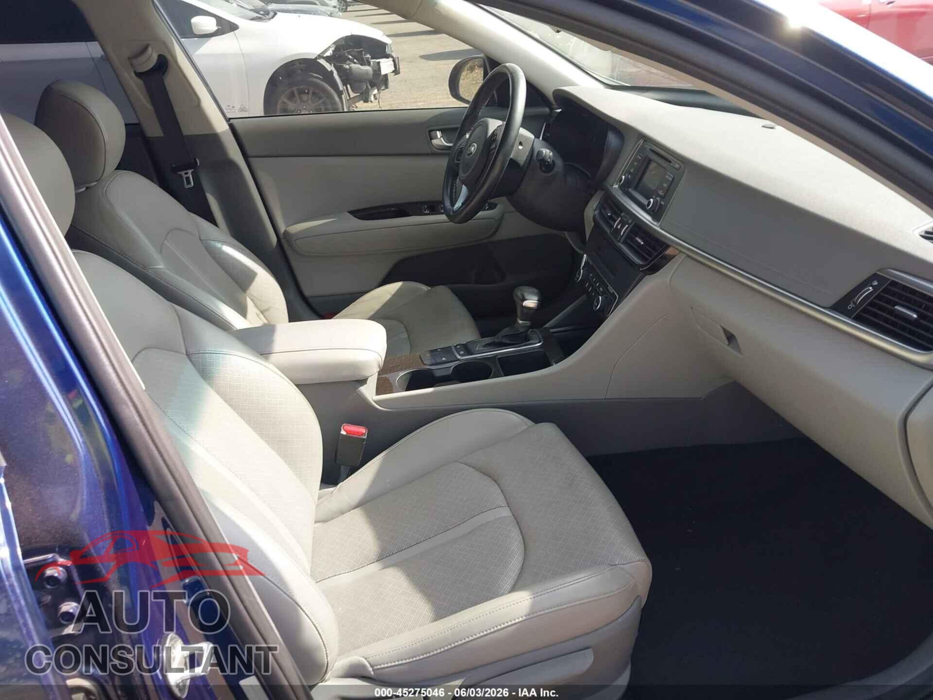 KIA OPTIMA 2016 - 5XXGU4L37GG018407