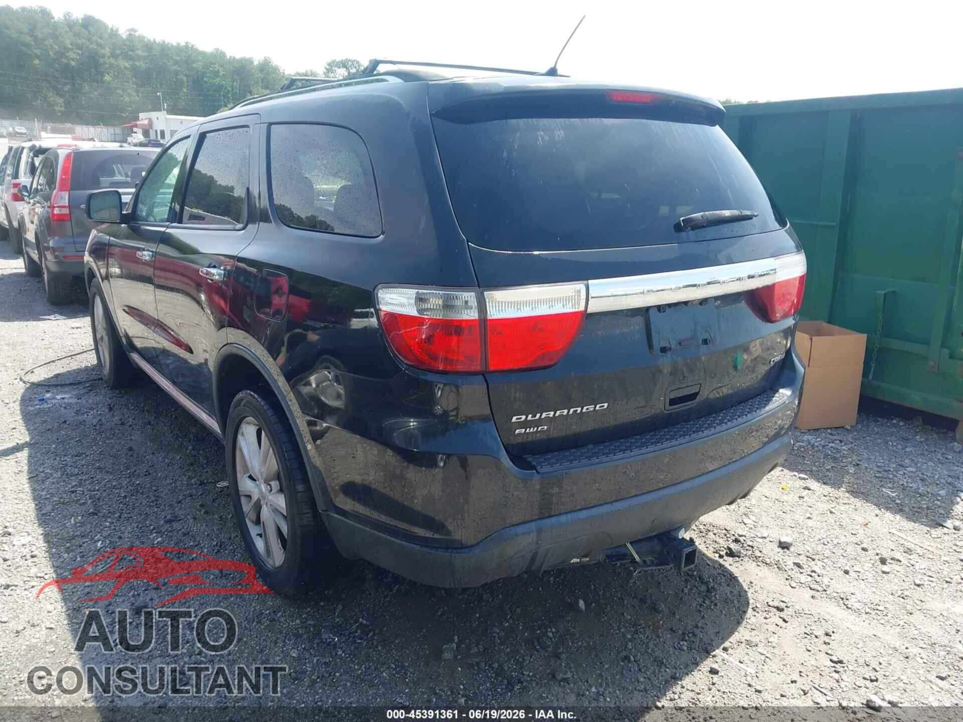 DODGE DURANGO 2013 - 1C4RDJDG5DC554308