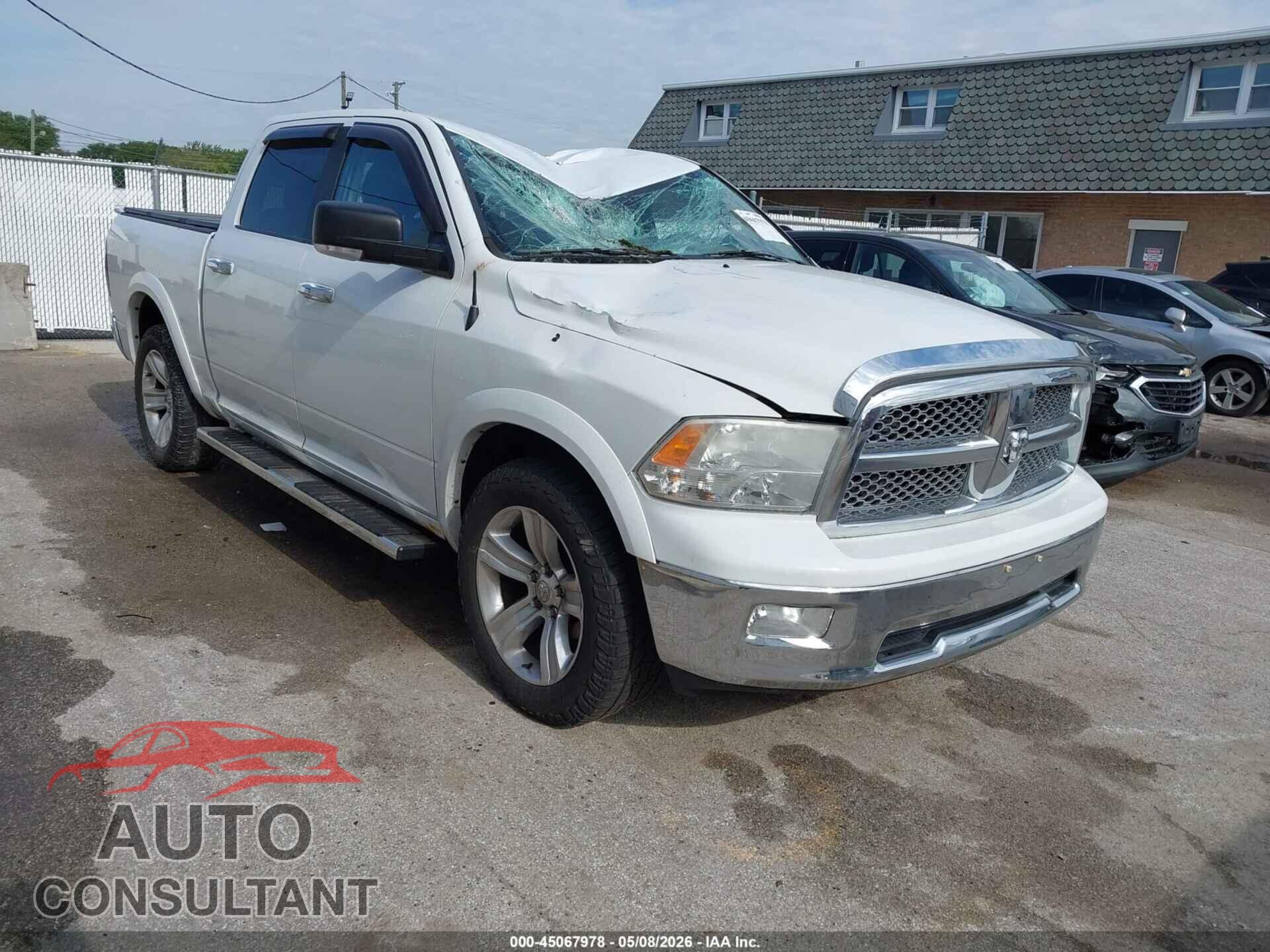 DODGE RAM 1500 2010 - 1D7RV1CT9AS123232