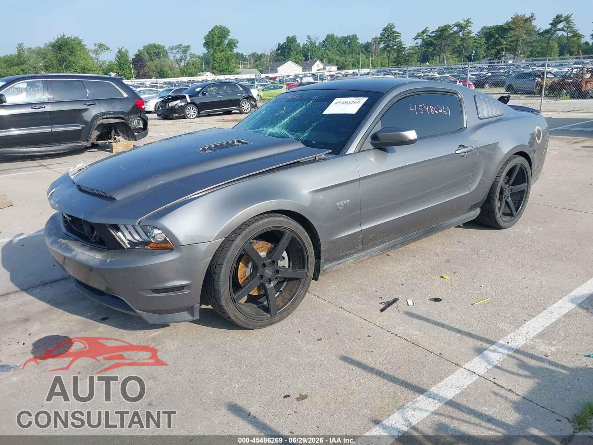 FORD MUSTANG 2010 - 1ZVBP8CH6A5118849
