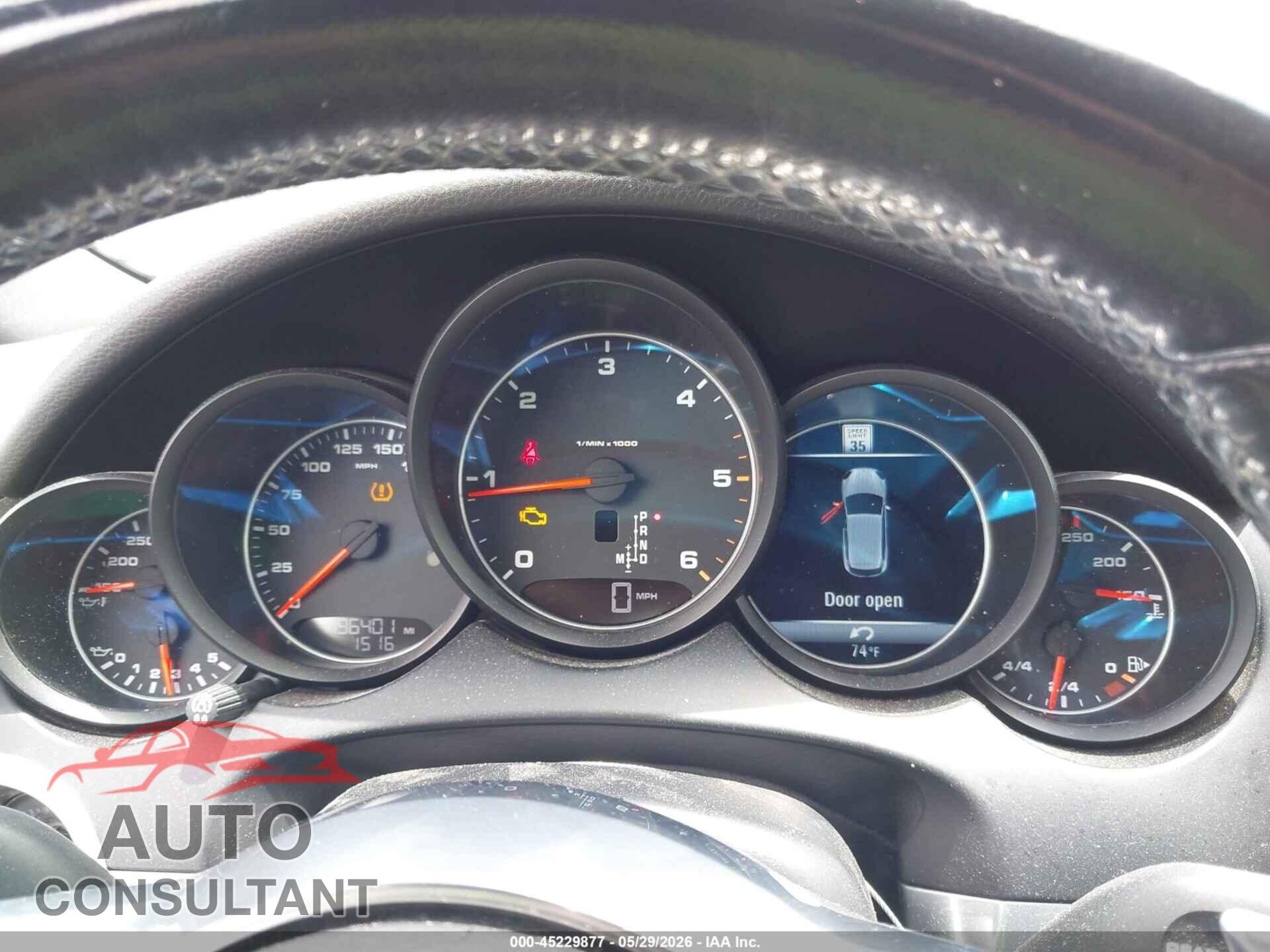 PORSCHE CAYENNE 2016 - WP1AF2A20GLA40309
