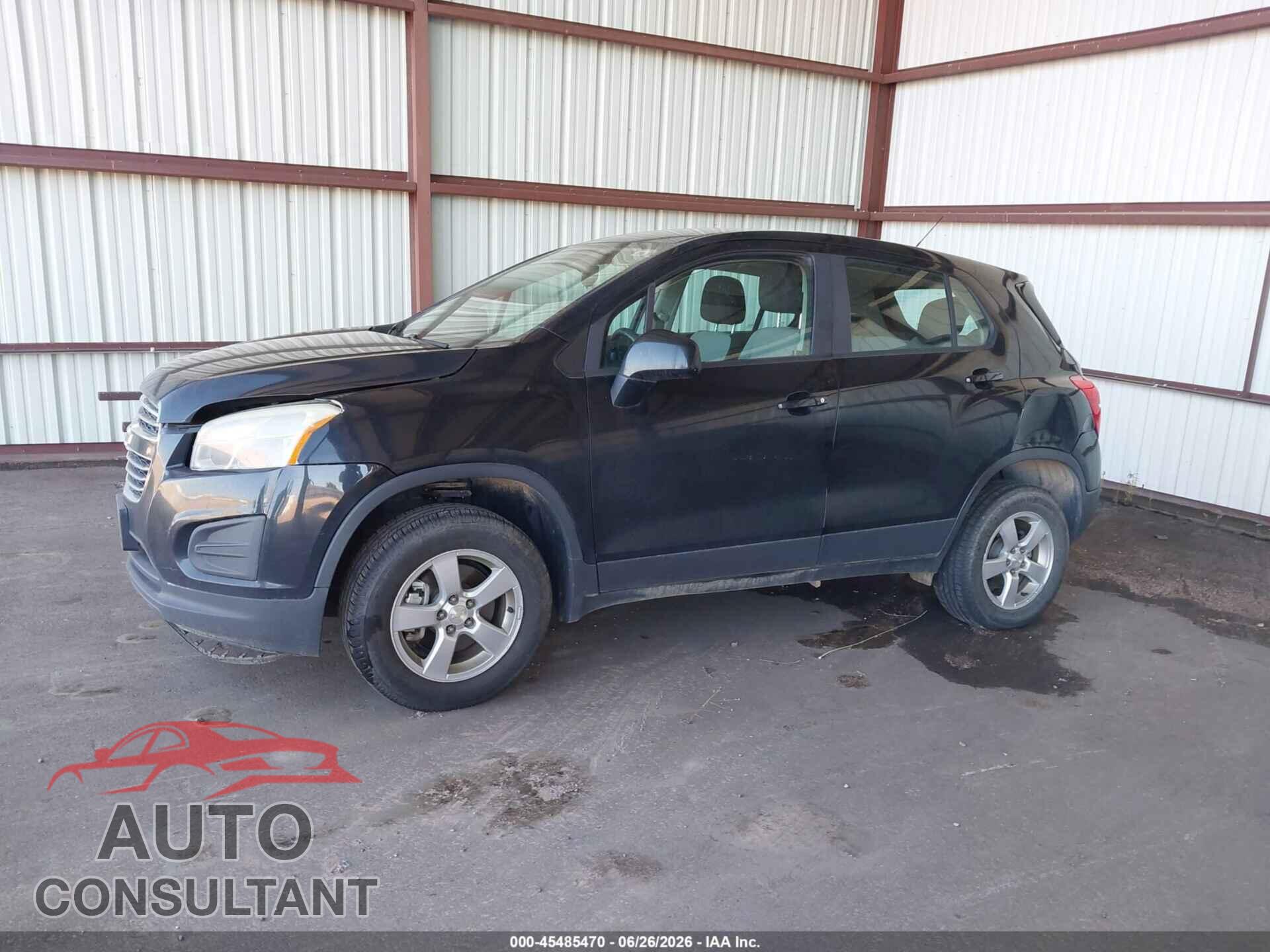 CHEVROLET TRAX 2015 - 3GNCJPSB9FL252012