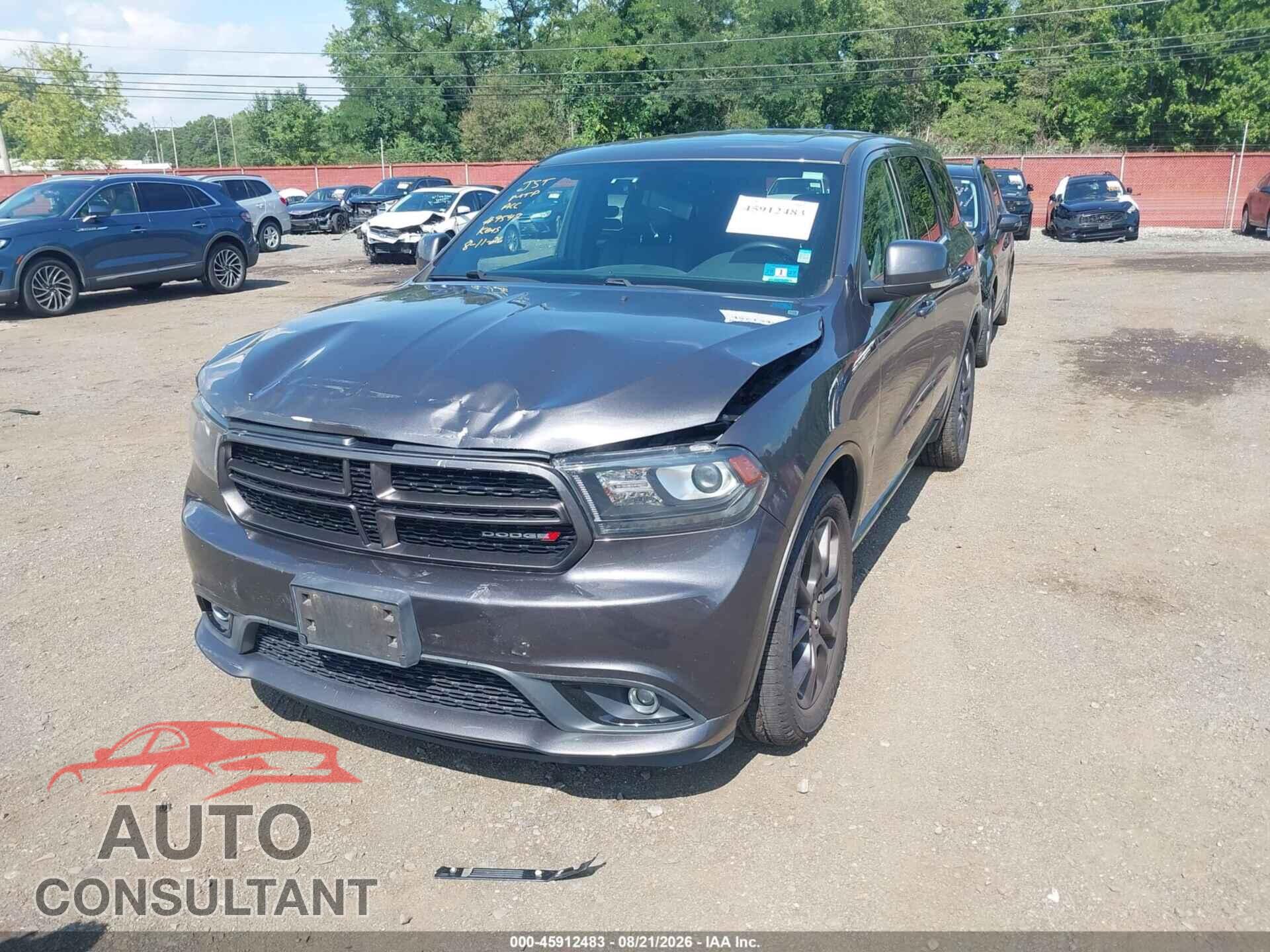 DODGE DURANGO 2015 - 1C4SDJCTXFC232881