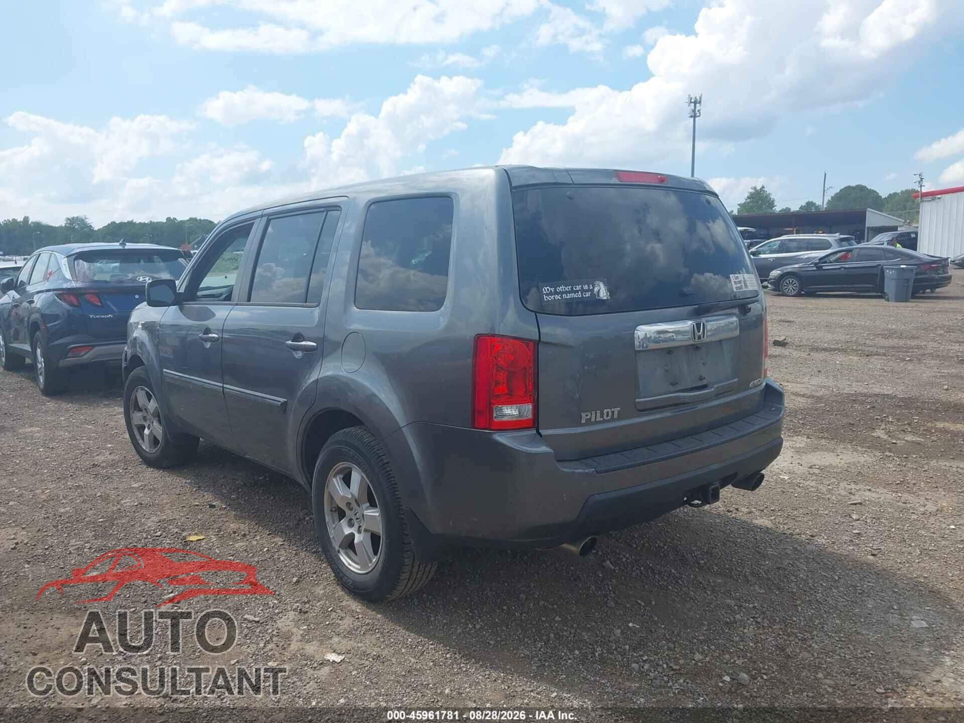 HONDA PILOT 2011 - 5FNYF4H64BB089559