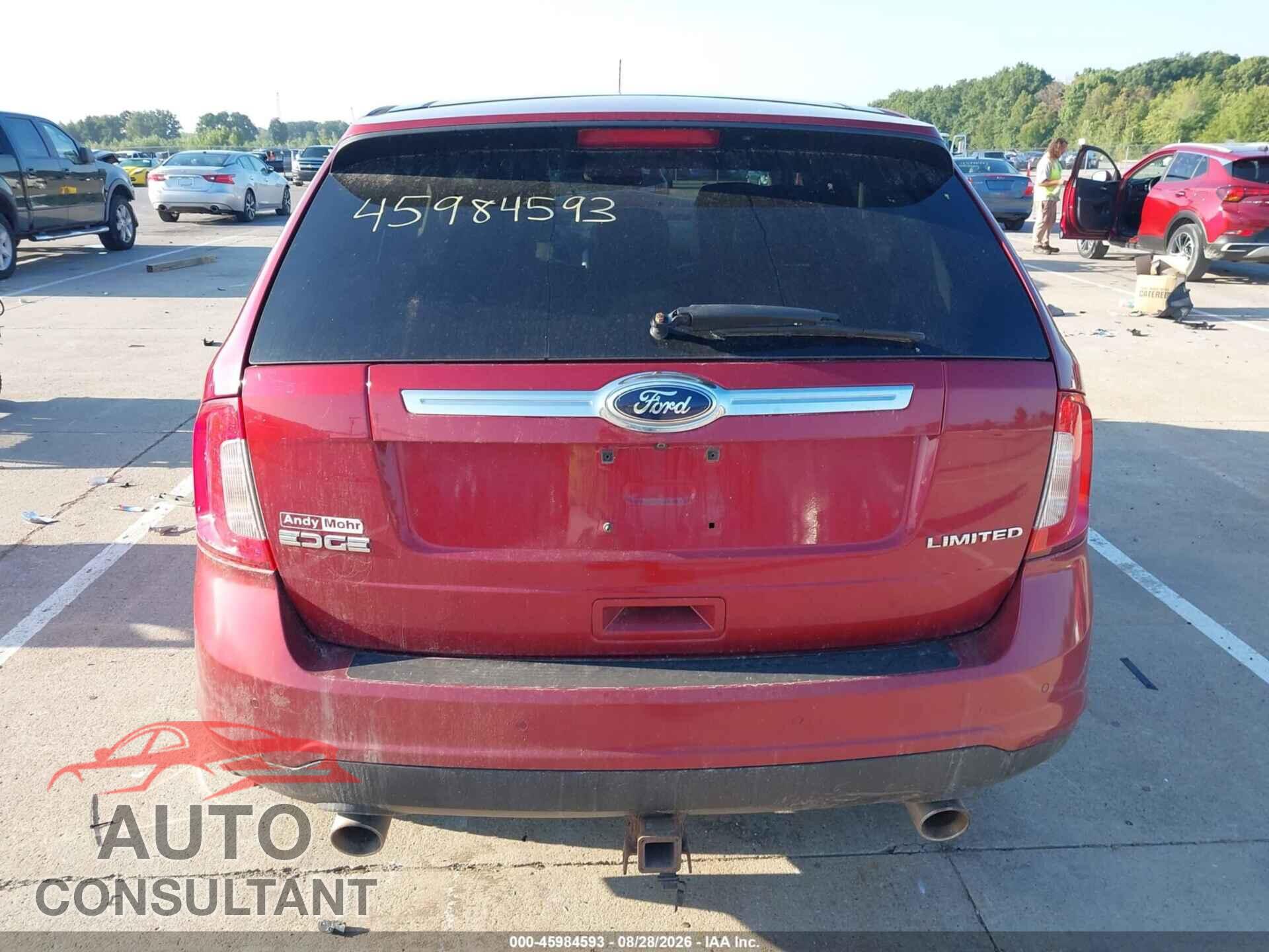 FORD EDGE 2013 - 2FMDK3KC3DBB20797