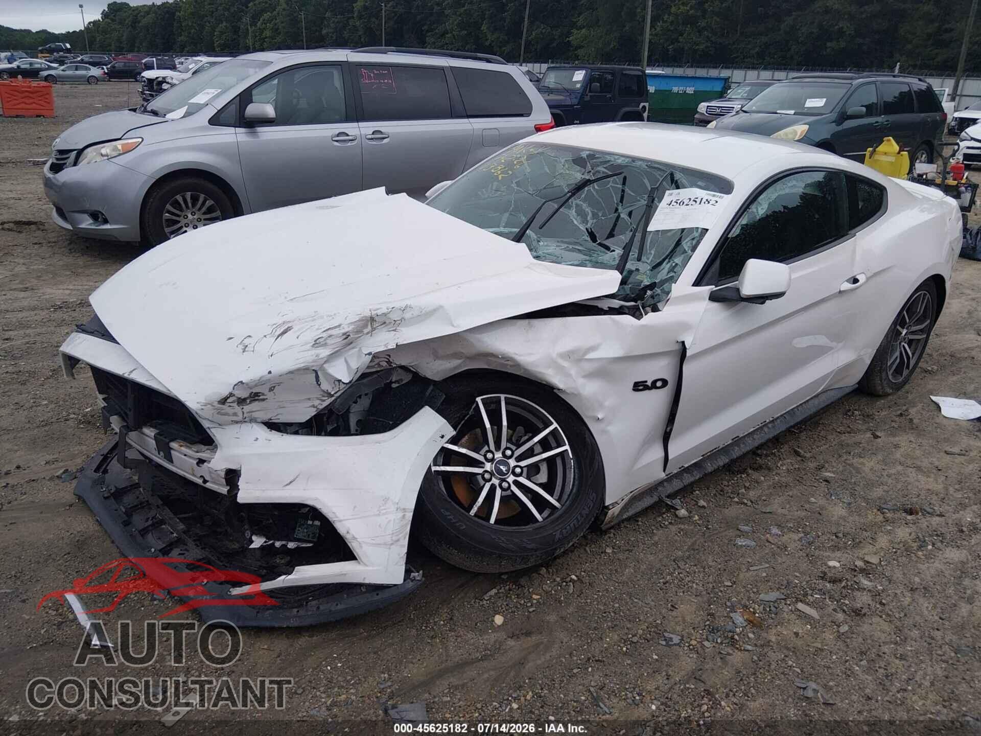 FORD MUSTANG 2017 - 1FA6P8TH0H5289701