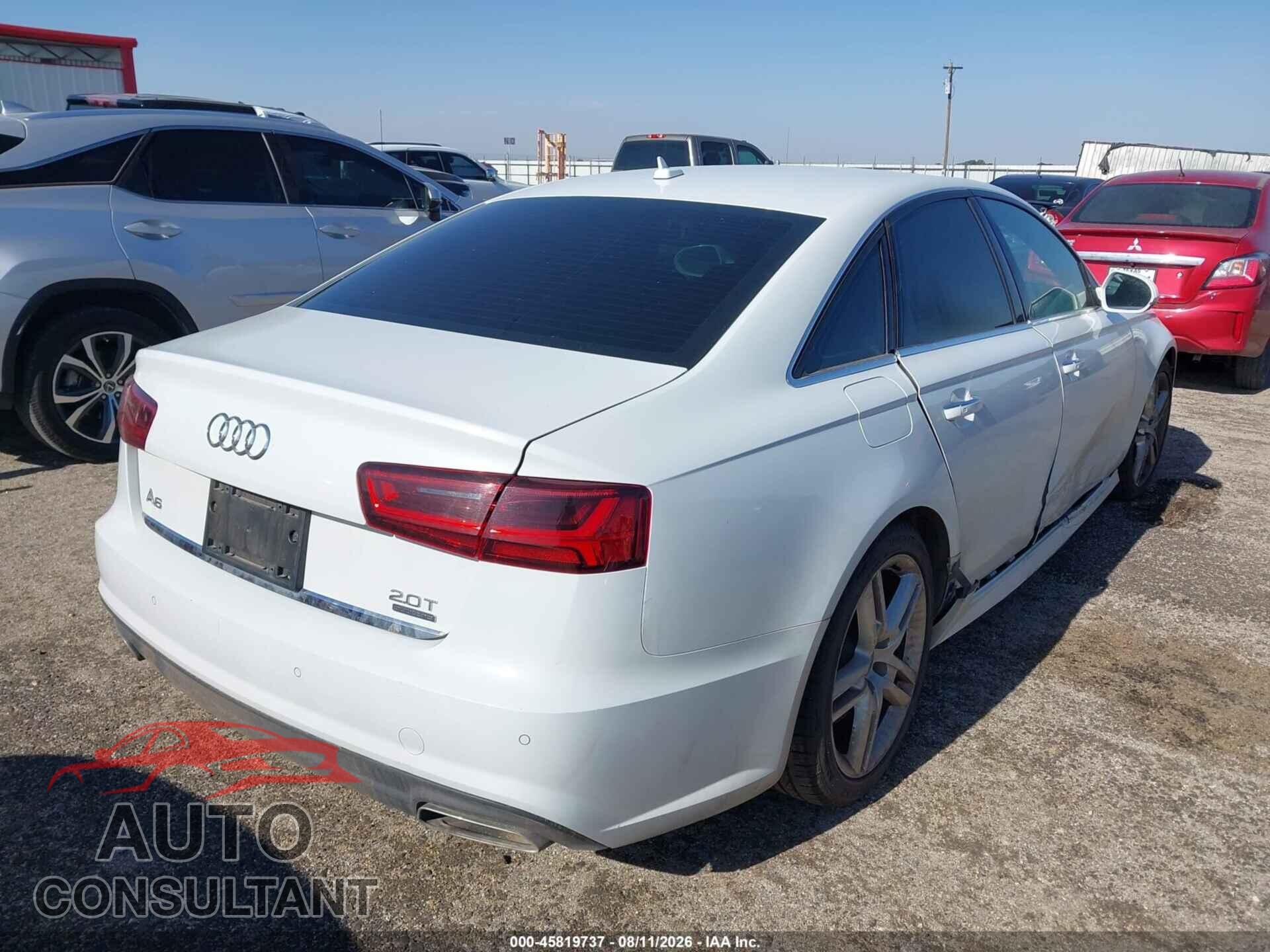 AUDI A6 2017 - WAUF8AFC6HN046485