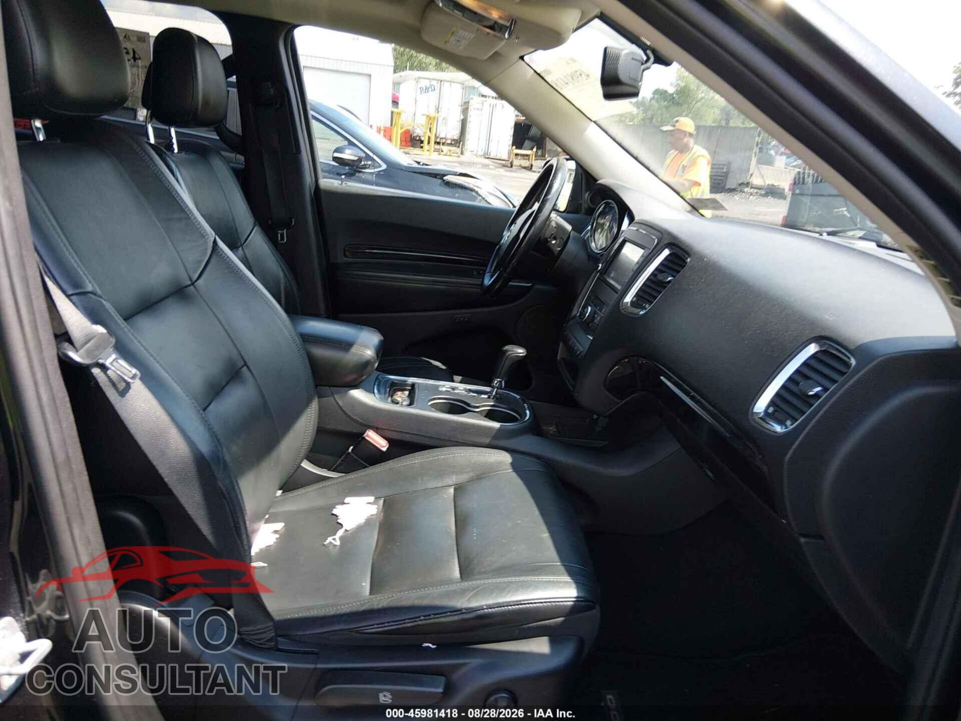 DODGE DURANGO 2012 - 1C4RDJDG5CC308826