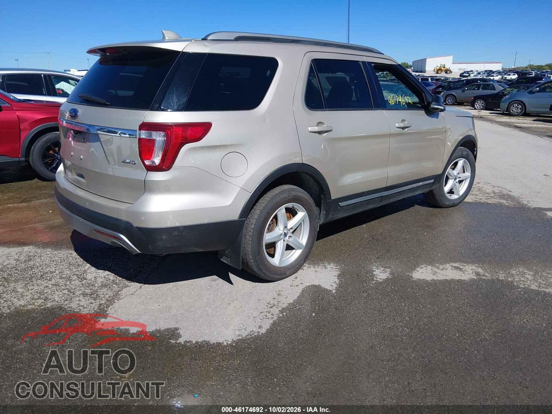 FORD EXPLORER 2017 - 1FM5K8D88HGD99172