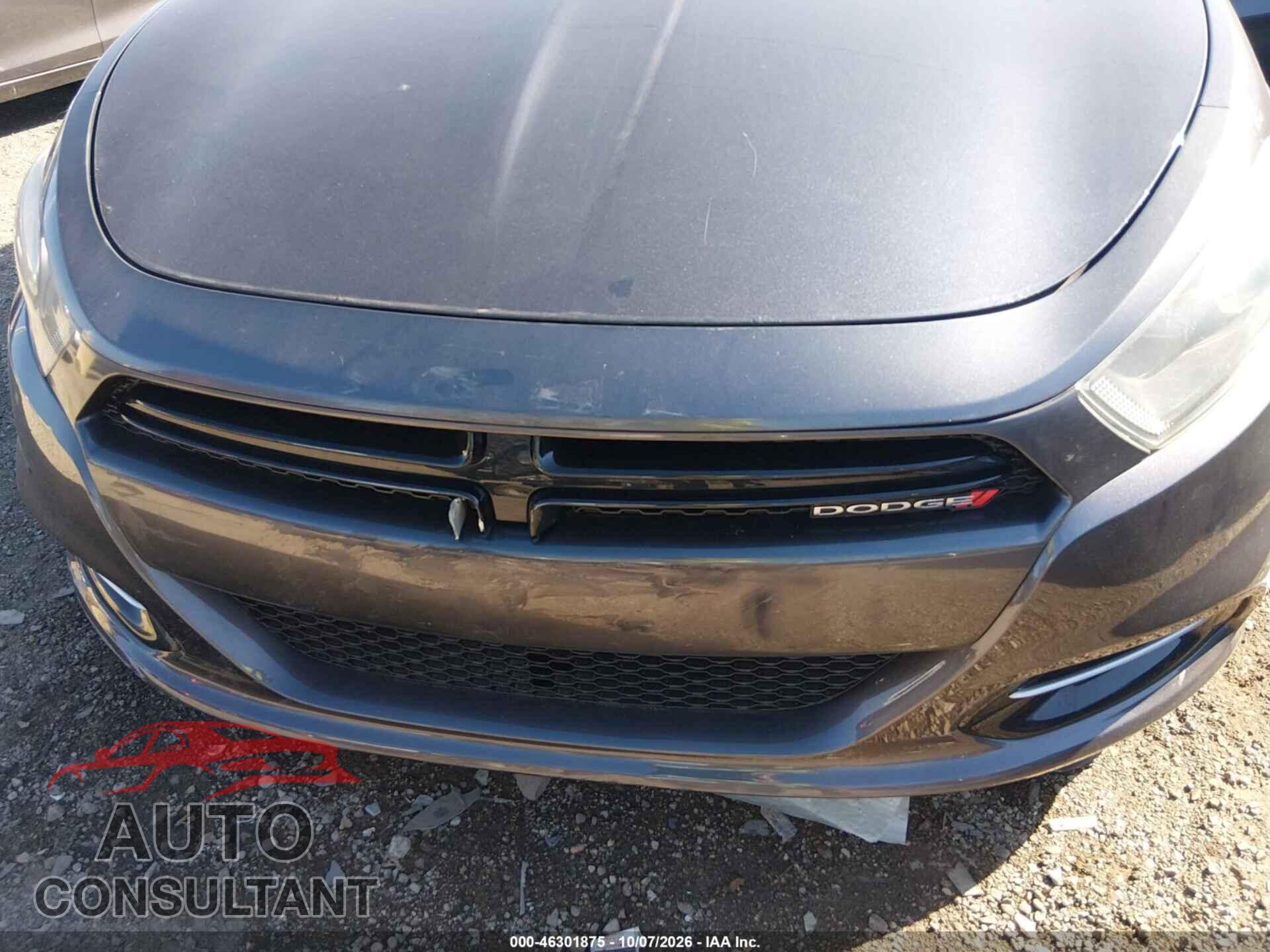 DODGE DART 2014 - 1C3CDFBB3ED870087