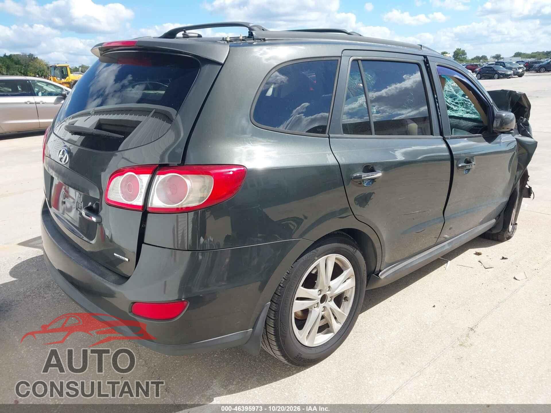 HYUNDAI SANTA FE 2012 - 5XYZK4AG7CG163473