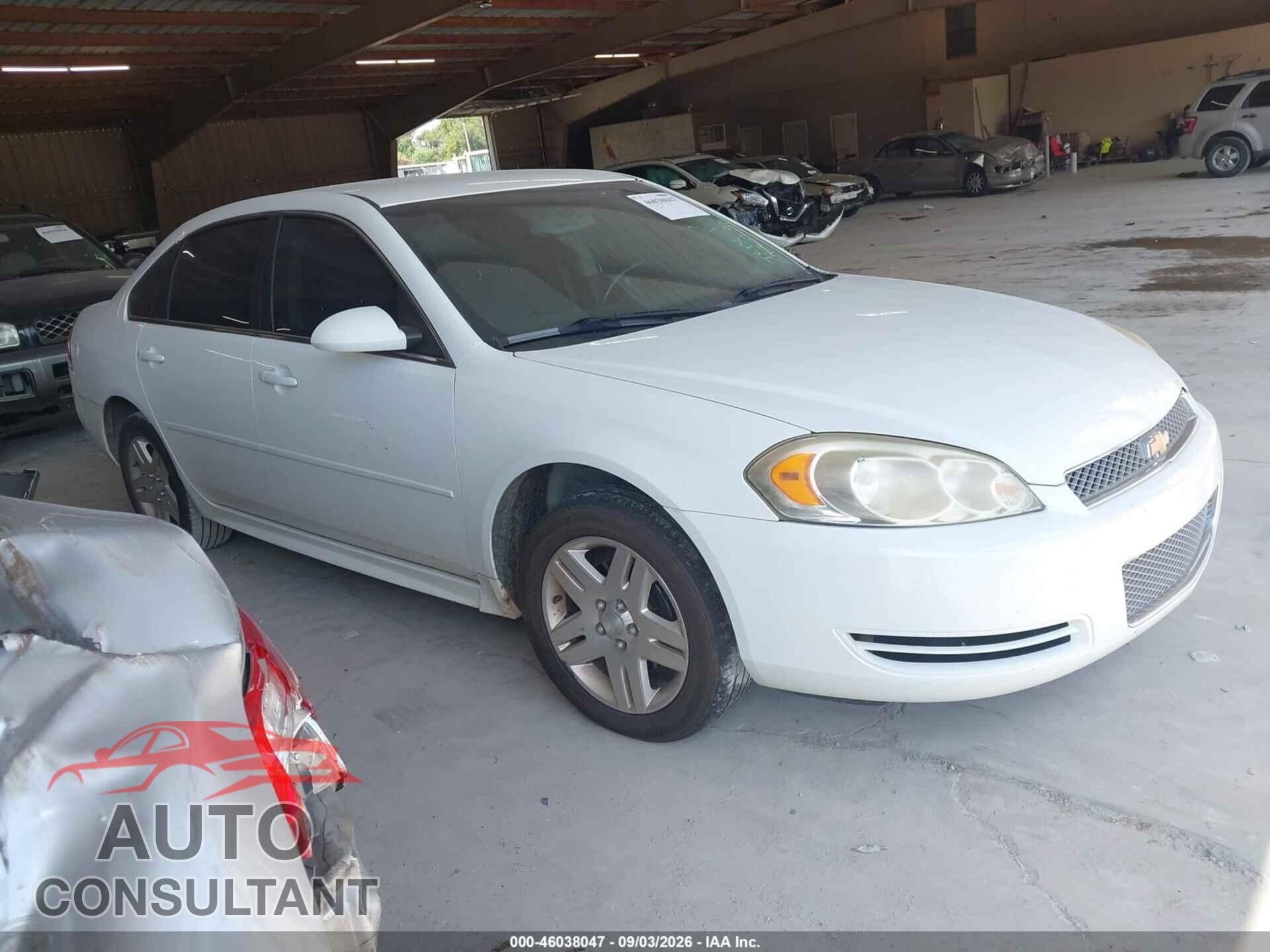 CHEVROLET IMPALA 2013 - 2G1WG5E32D1218322