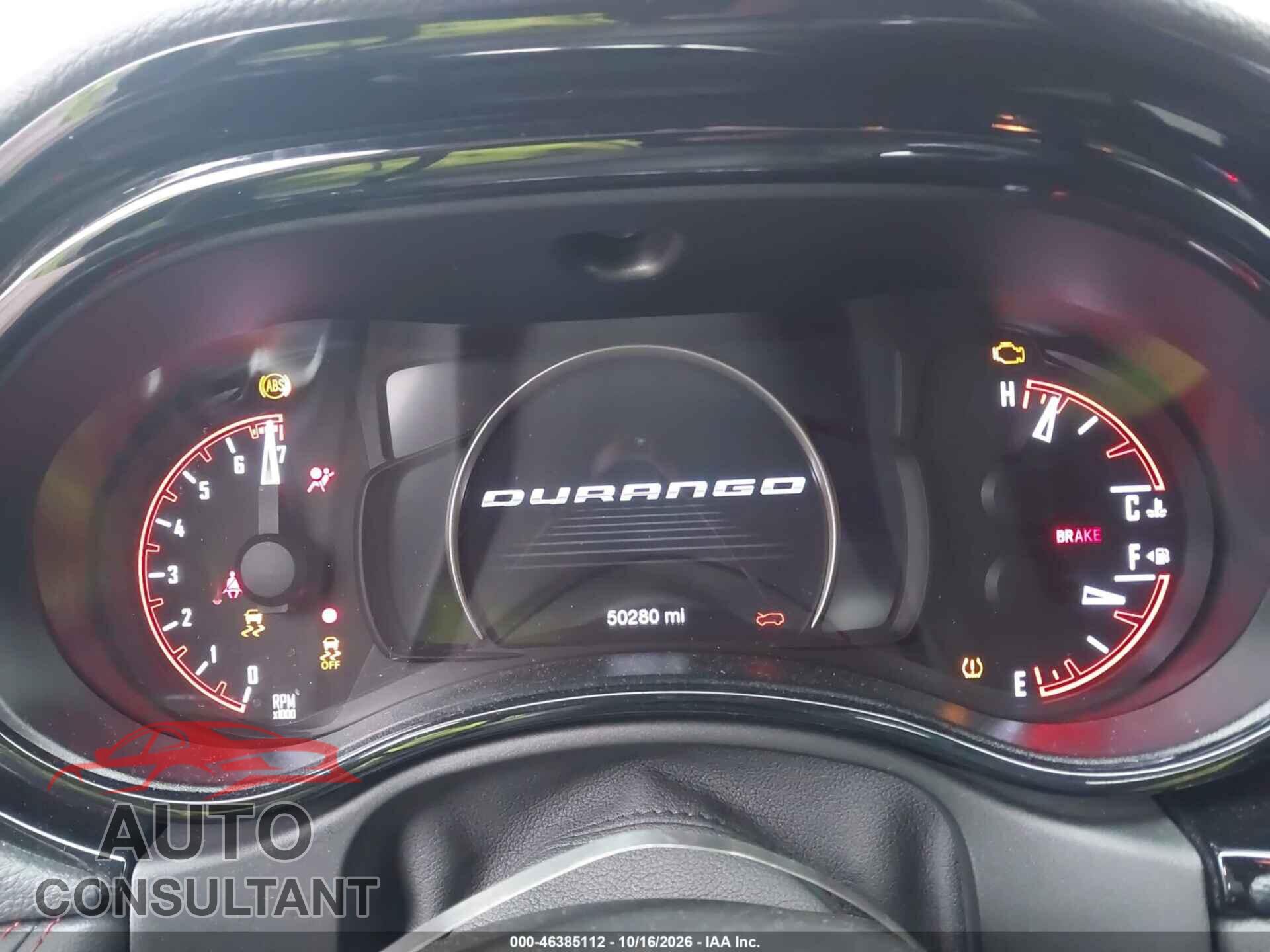 DODGE DURANGO 2023 - 1C4RDJDGXPC592685