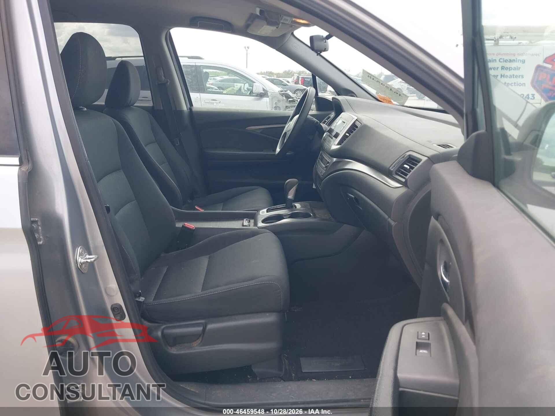 HONDA RIDGELINE 2017 - 5FPYK2F20HB011800