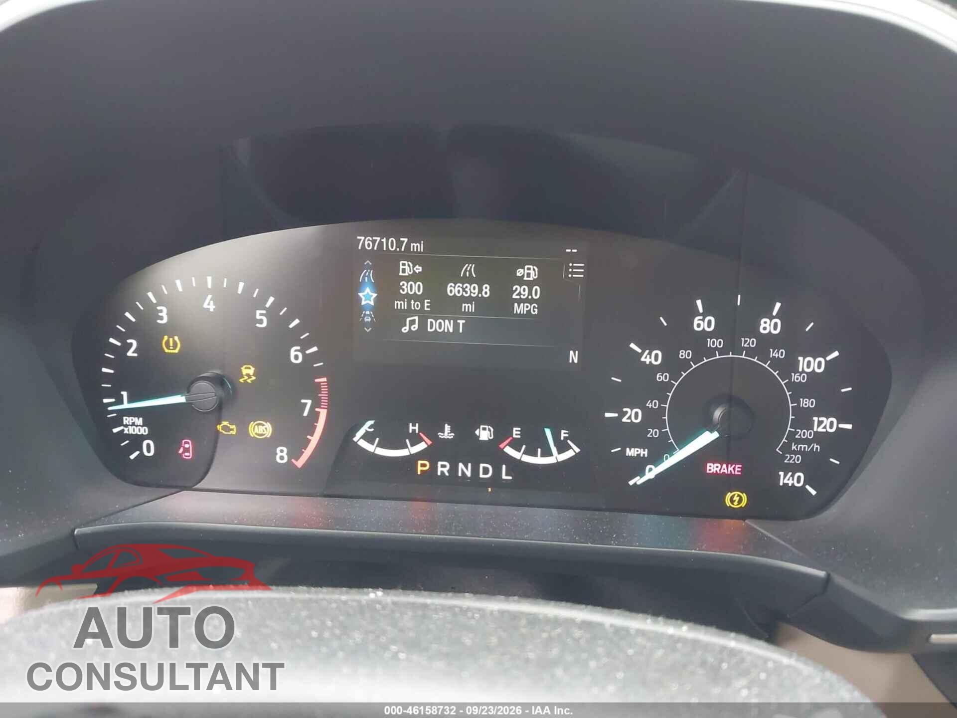 FORD ESCAPE 2020 - 1FMCU0G61LUA21735