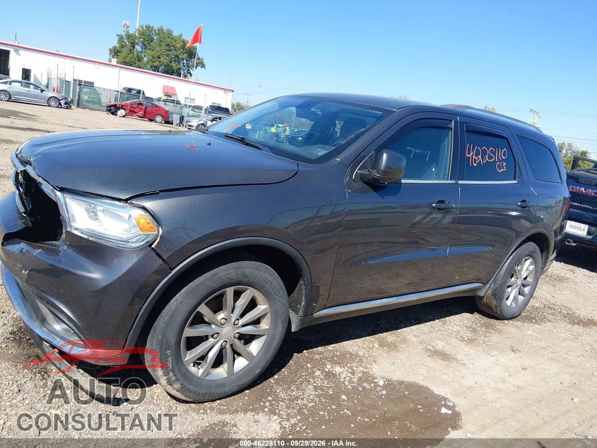 DODGE DURANGO 2017 - 1C4RDJAG6HC833664