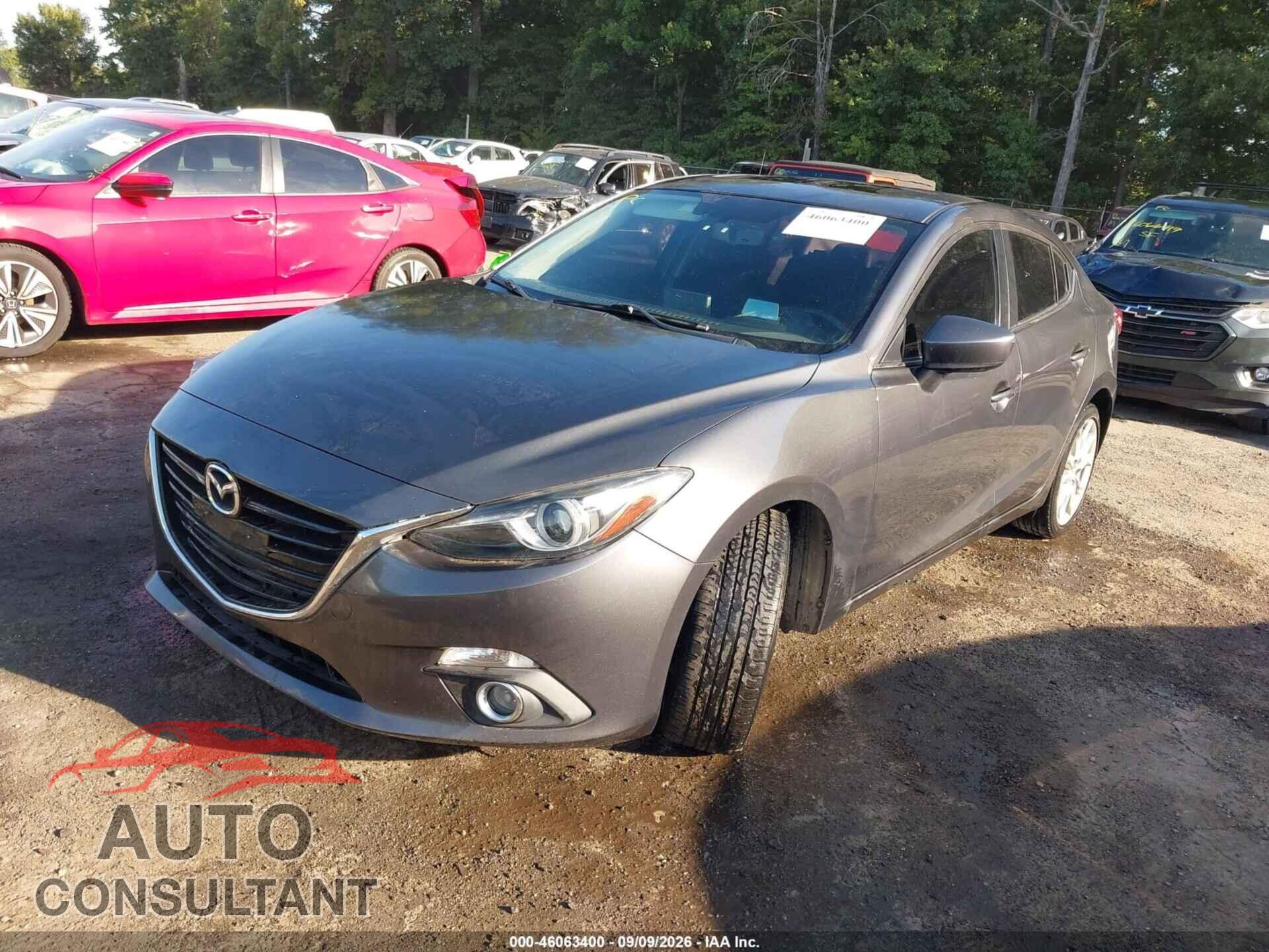 MAZDA MAZDA3 2014 - JM1BM1W35E1207103