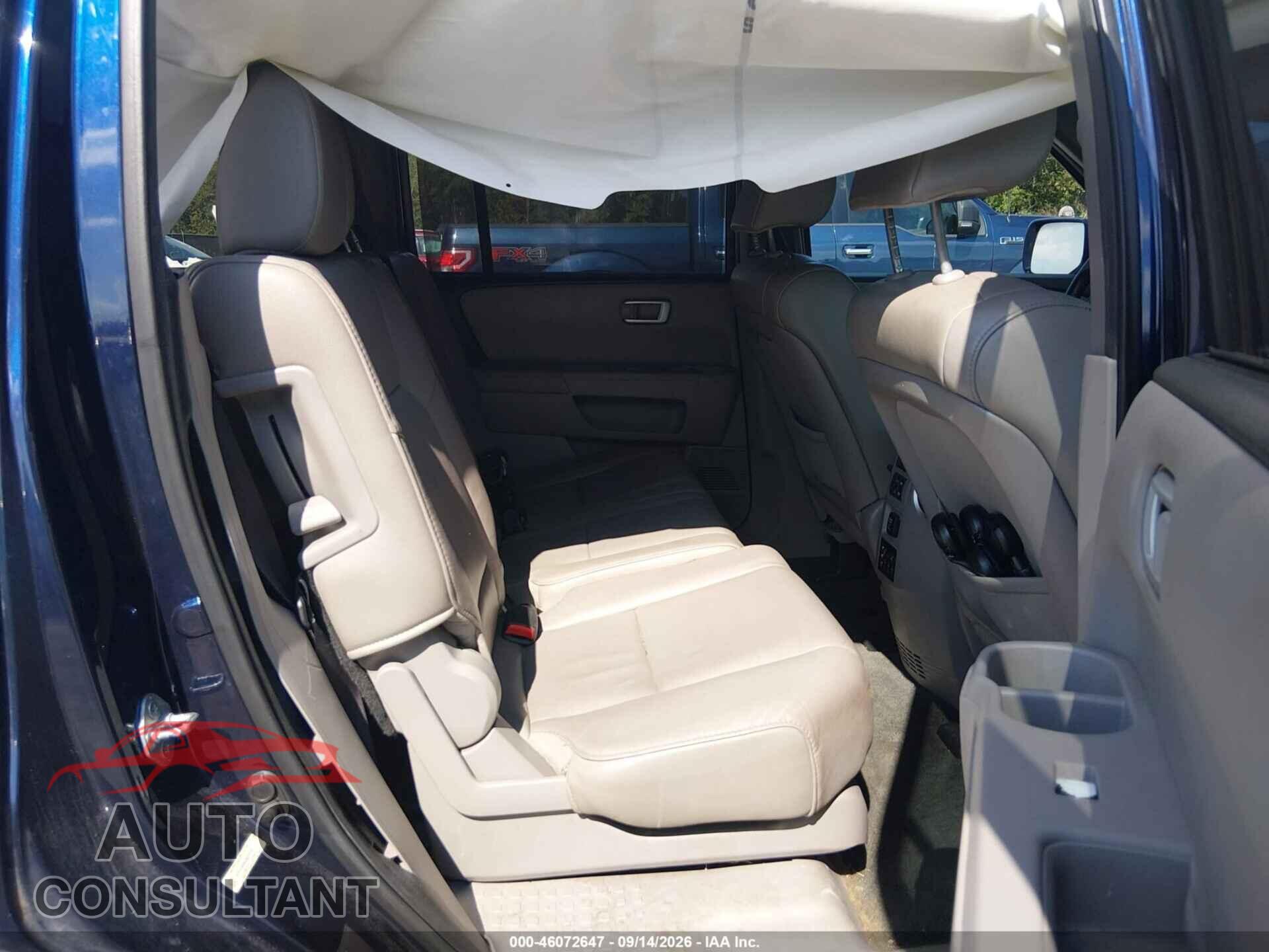 HONDA PILOT 2013 - 5FNYF4H96DB079788