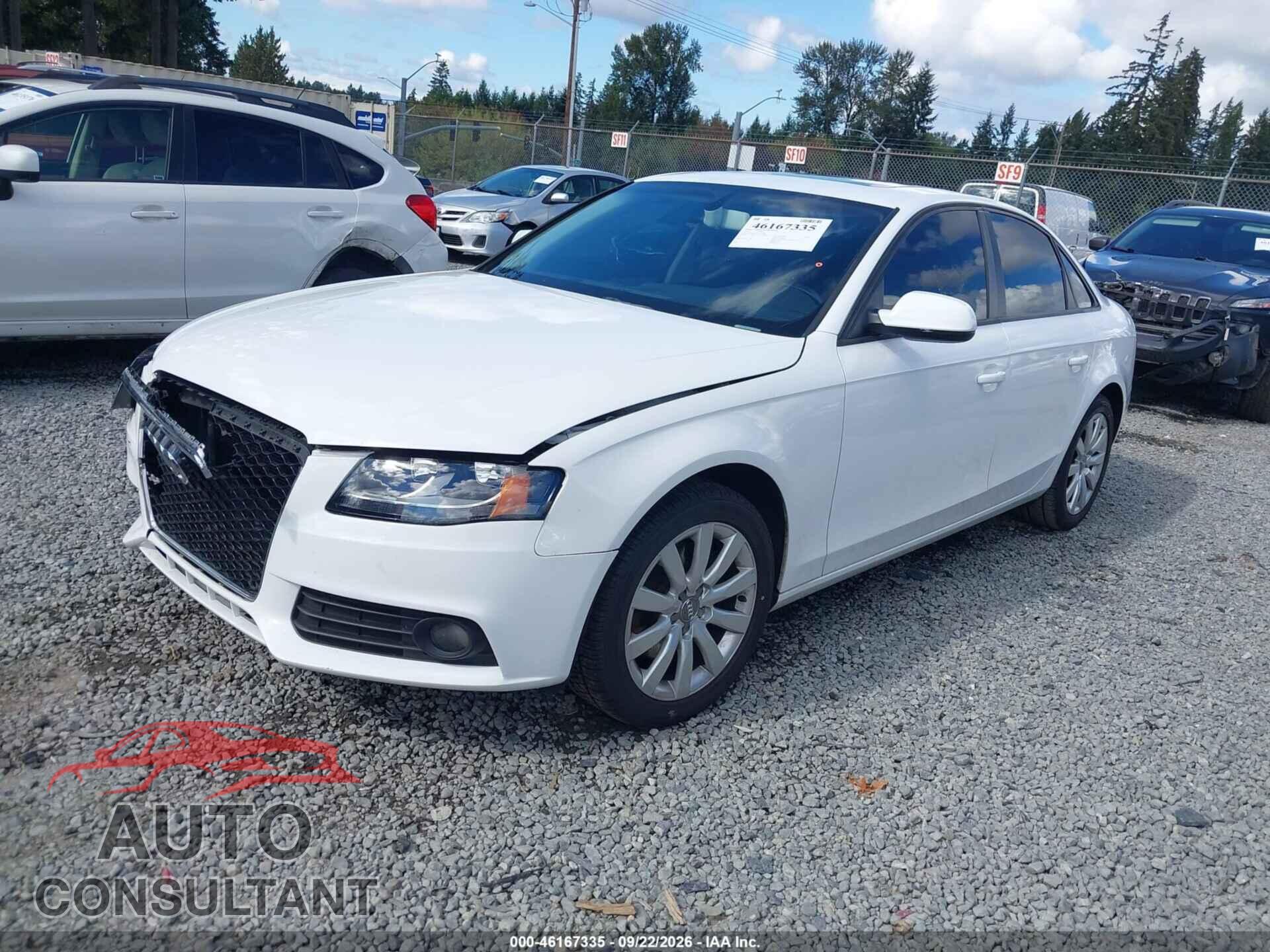 AUDI A4 2012 - WAUAFAFL5CA117983