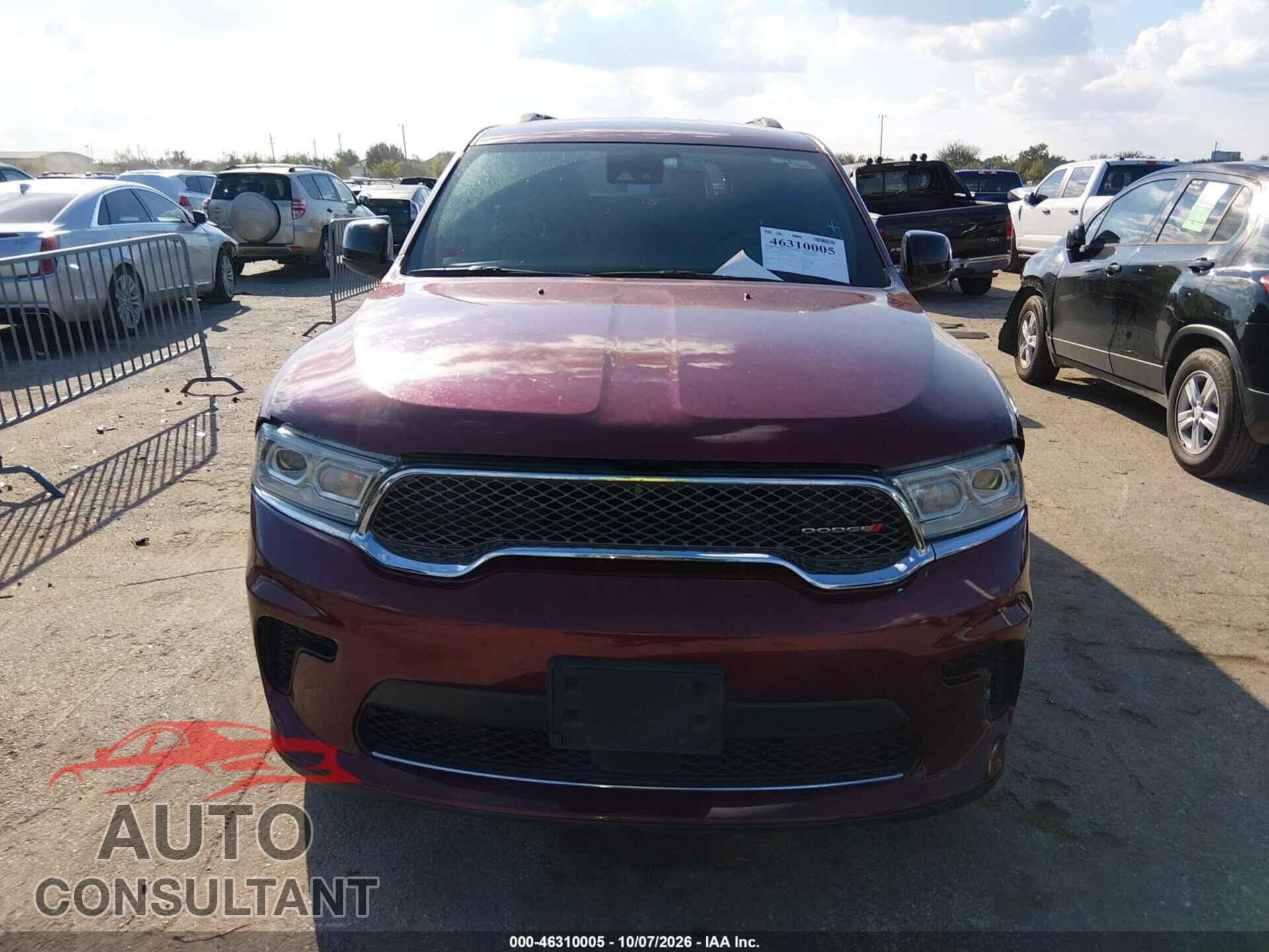 DODGE DURANGO 2023 - 1C4RDHAG5PC587763