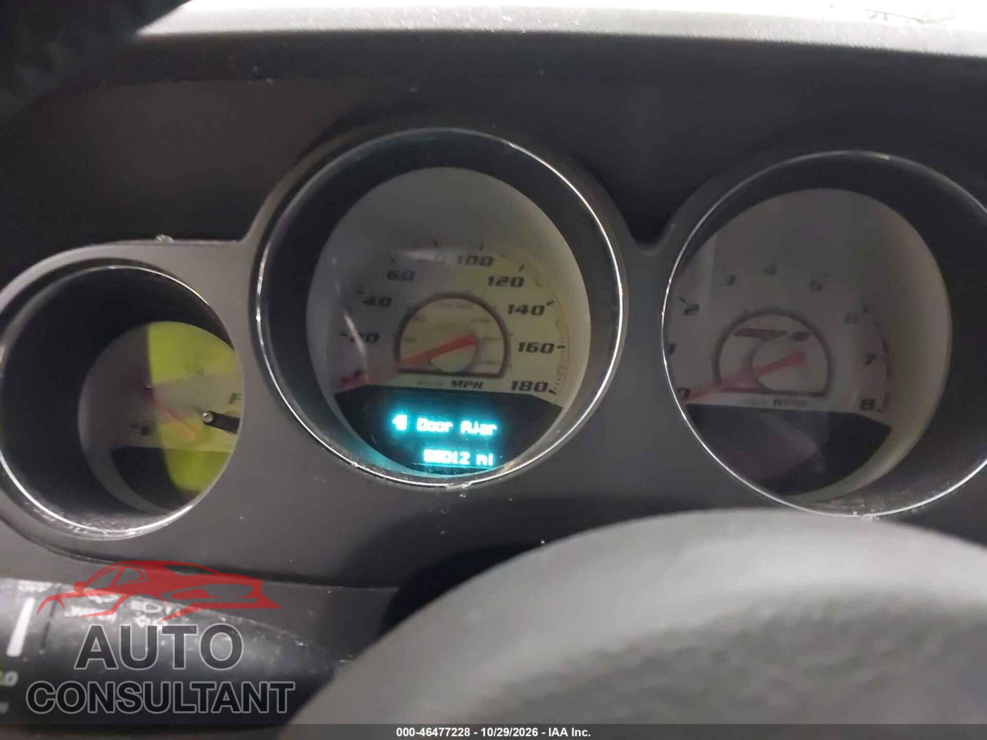 DODGE CHALLENGER 2012 - 2C3CDYCJ6CH221949