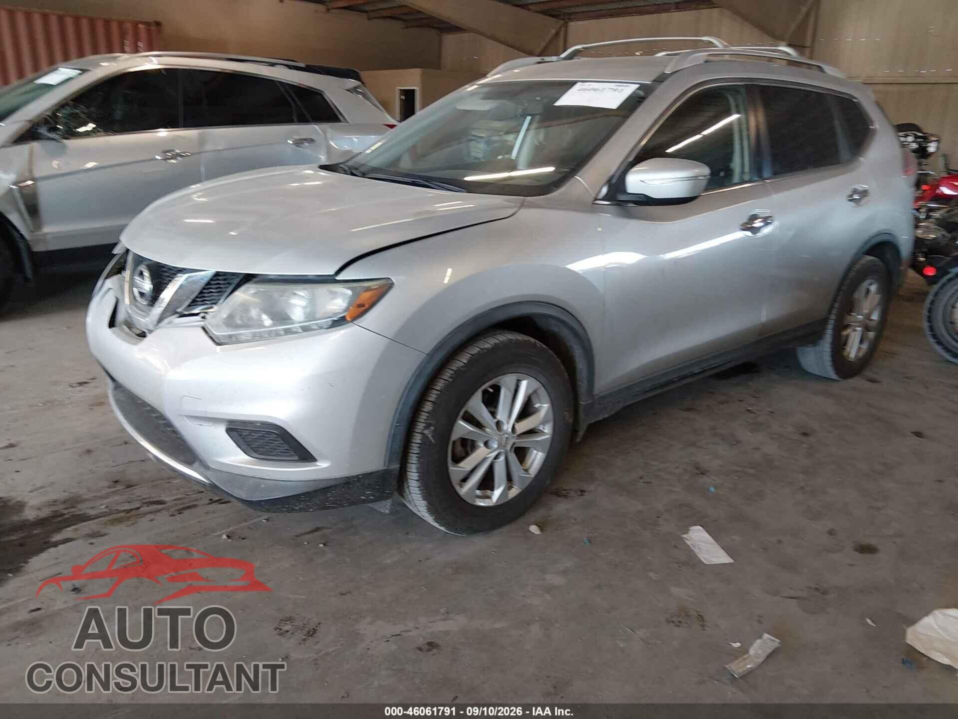 NISSAN ROGUE 2015 - KNMAT2MT9FP566749
