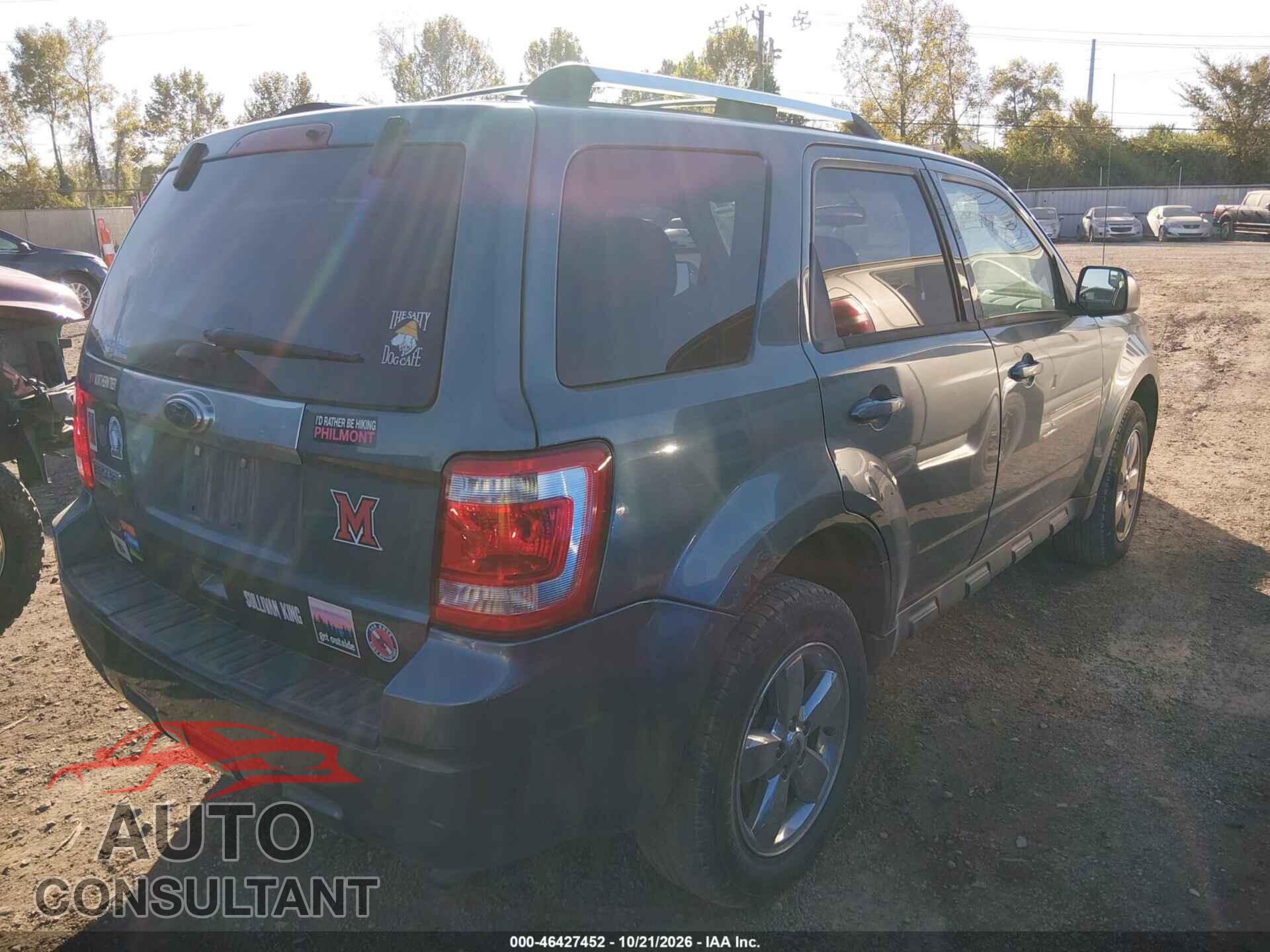 FORD ESCAPE 2012 - 1FMCU0E7XCKB90465
