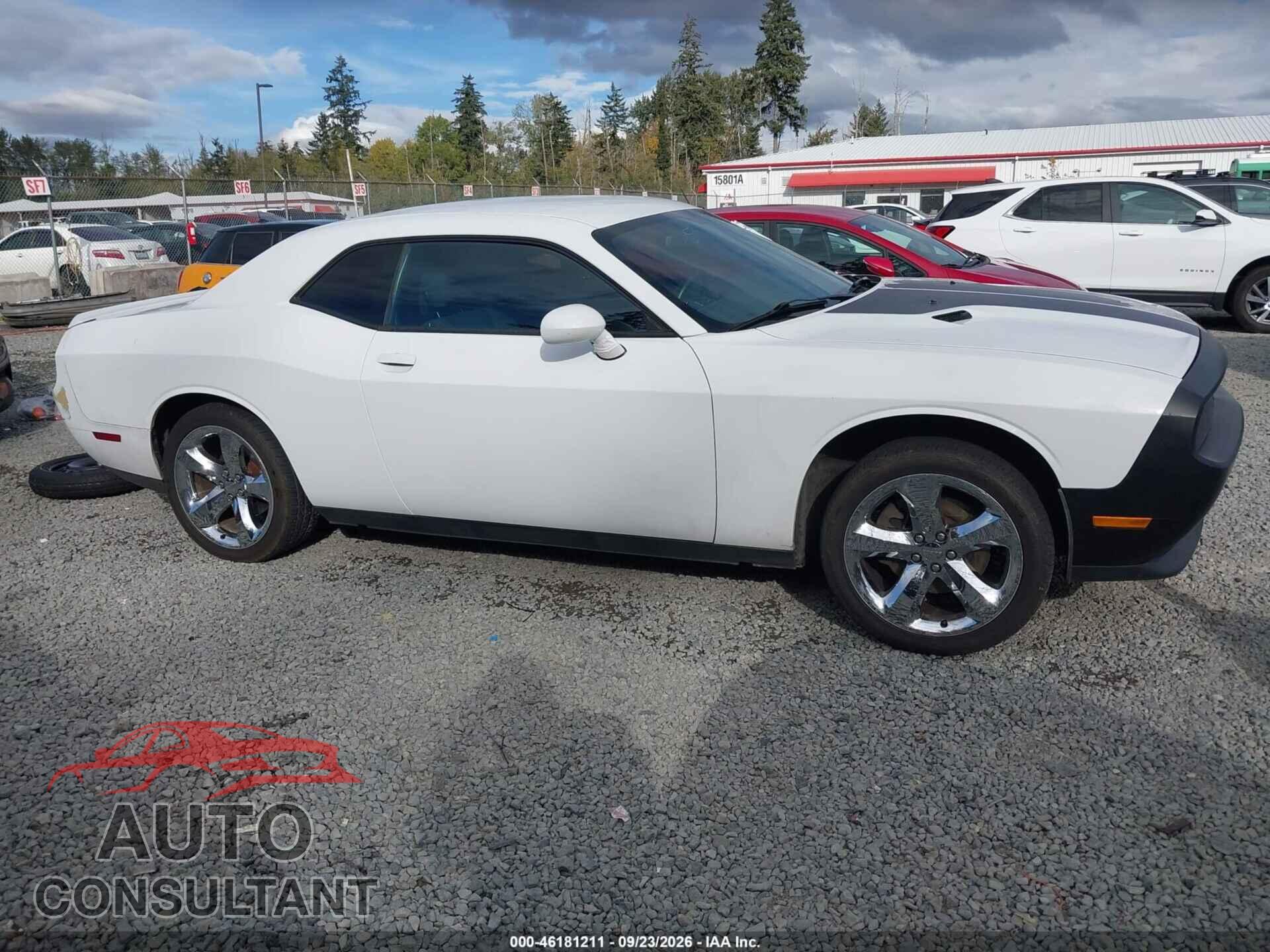 DODGE CHALLENGER 2013 - 2C3CDYAG5DH649536
