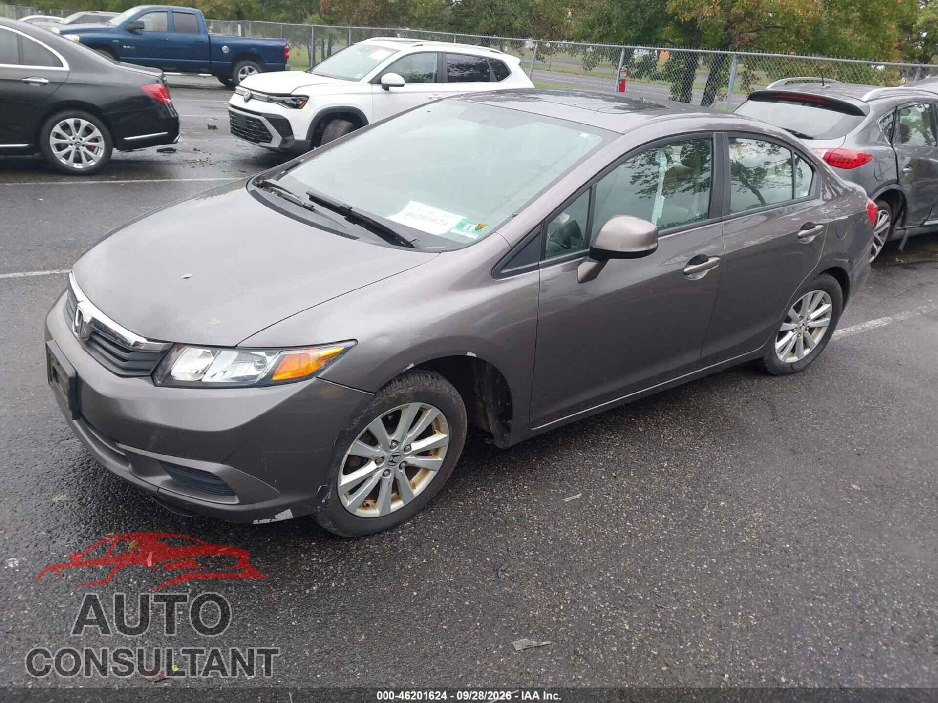 HONDA CIVIC SDN 2012 - 19XFB2F80CE393135