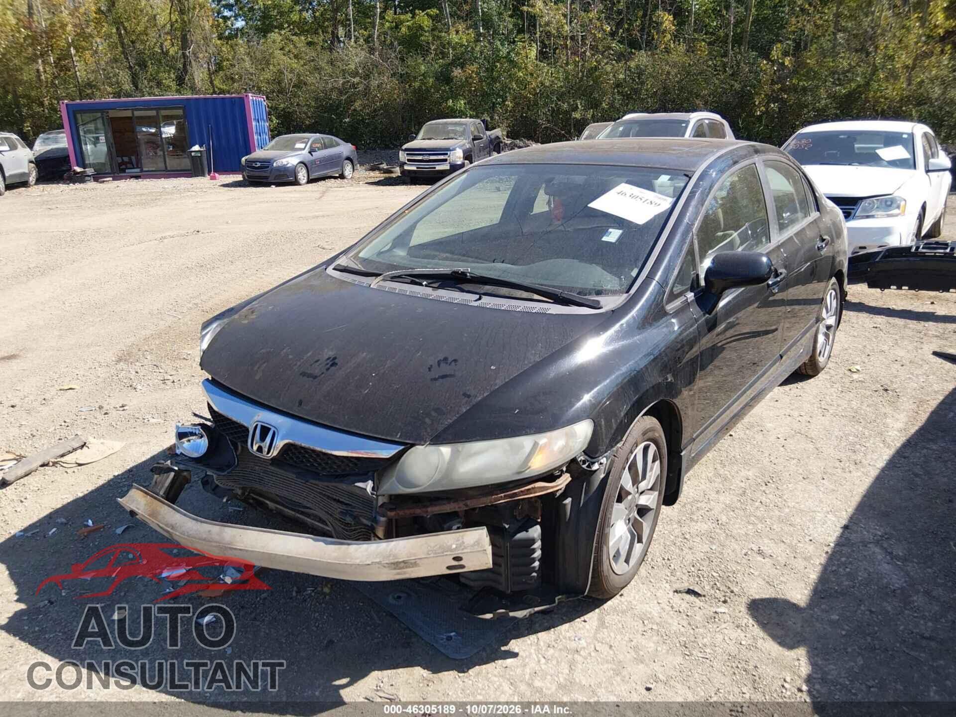 HONDA CIVIC 2010 - 19XFA1F86AE020210