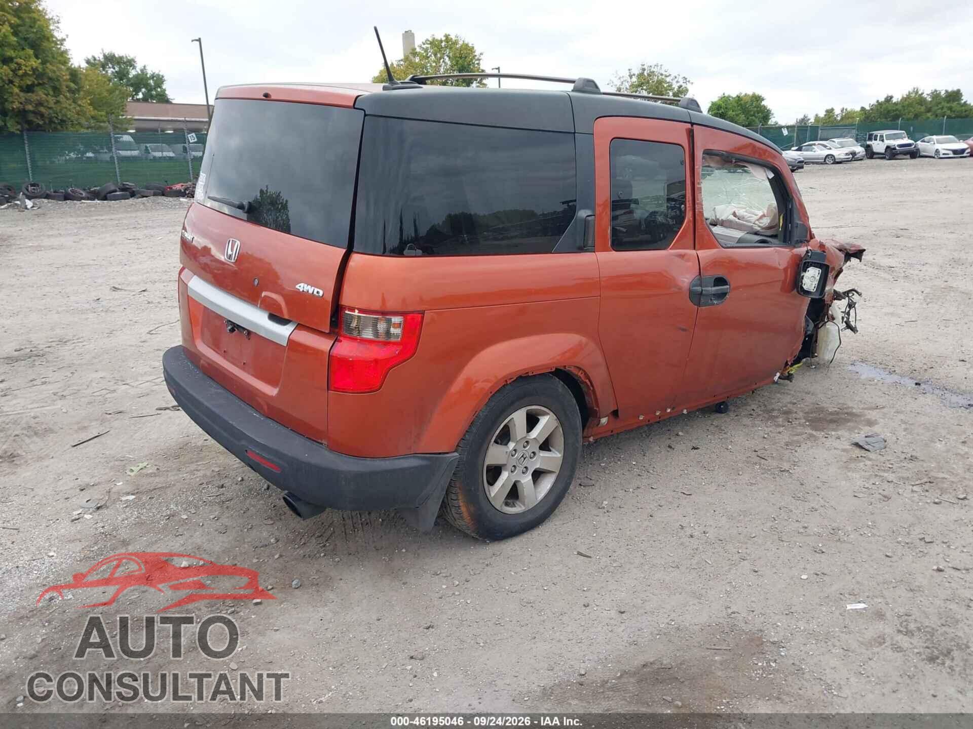 HONDA ELEMENT 2010 - 5J6YH2H70AL005265