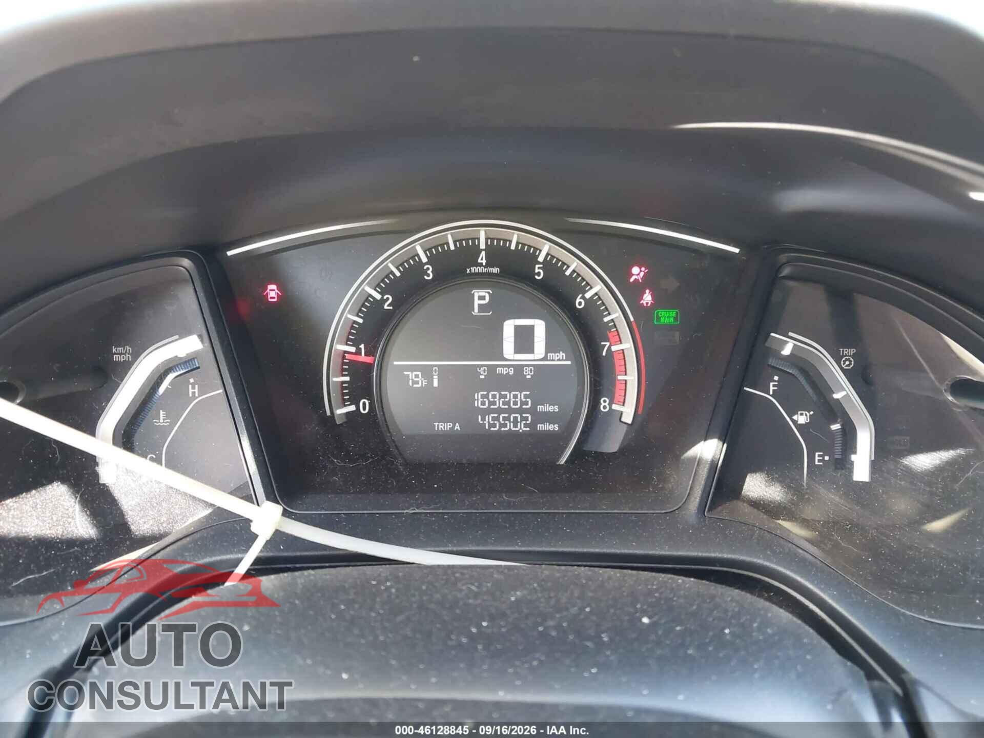 HONDA CIVIC 2016 - 2HGFC4B07GH304522