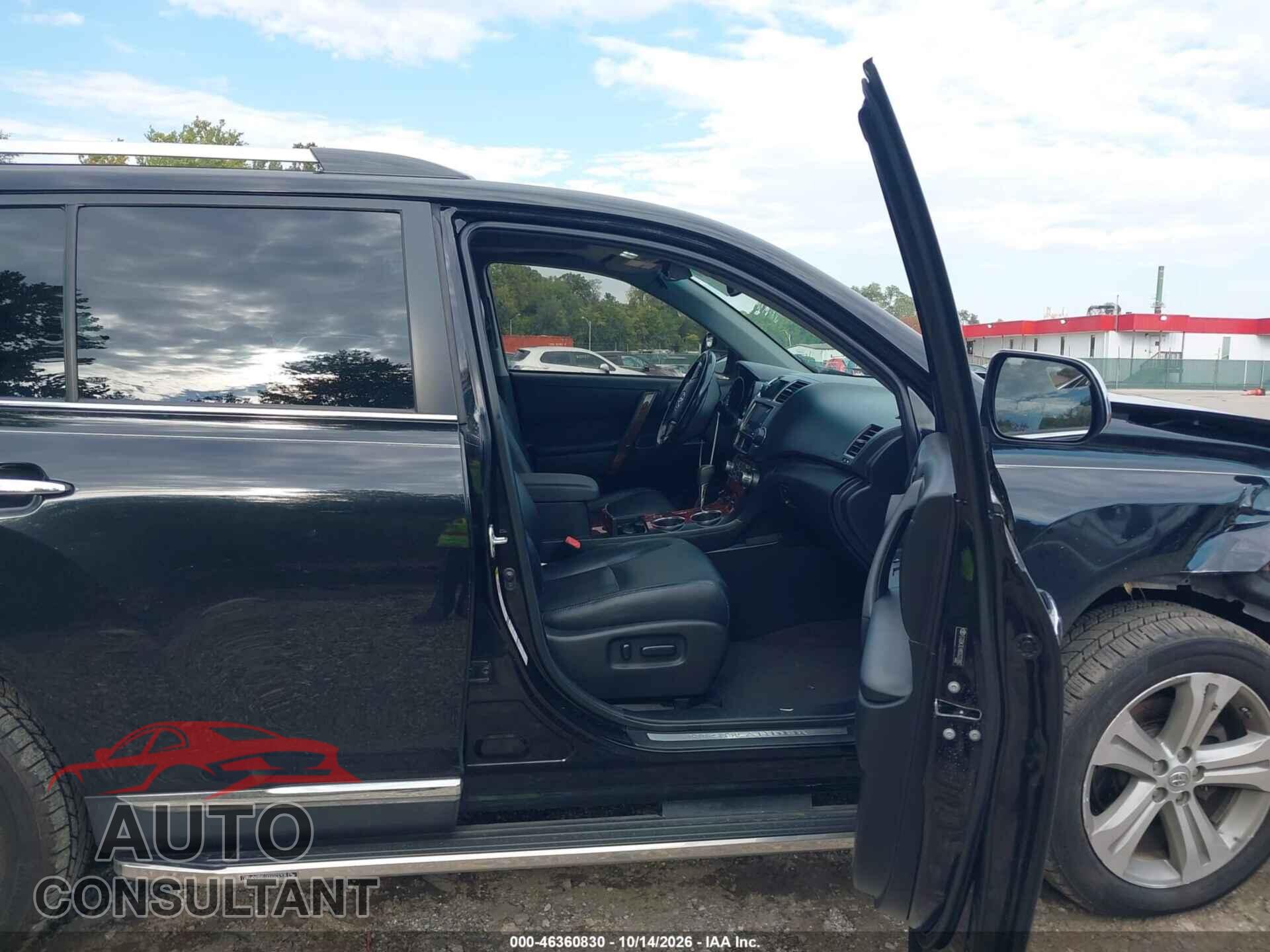 TOYOTA HIGHLANDER 2013 - 5TDDK3EH8DS222882