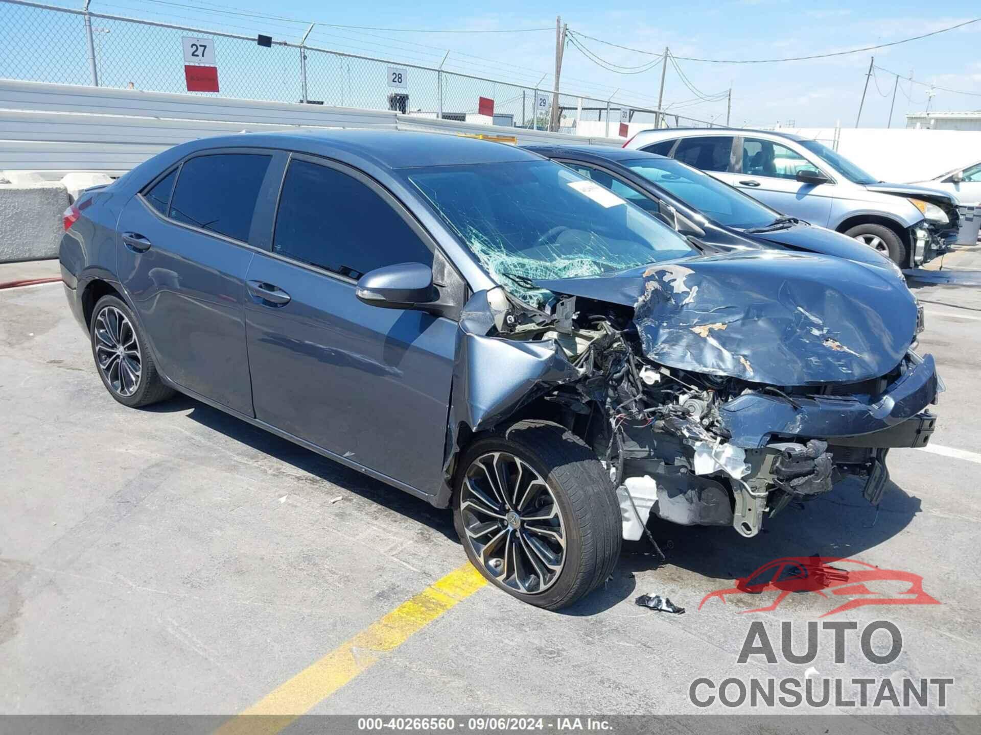 TOYOTA COROLLA 2016 - 5YFBURHE1GP491423