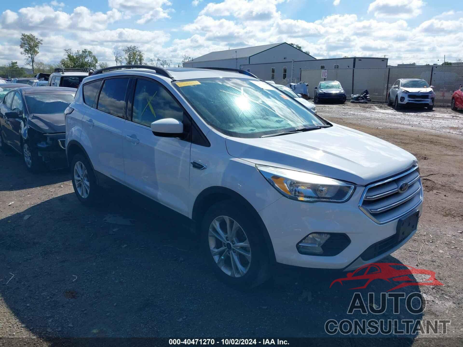 FORD ESCAPE 2018 - 1FMCU9GDXJUB28699