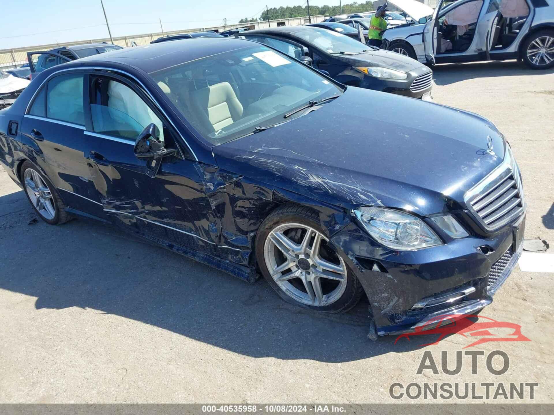 MERCEDES-BENZ E 350 2013 - WDDHF5KB3DA708021