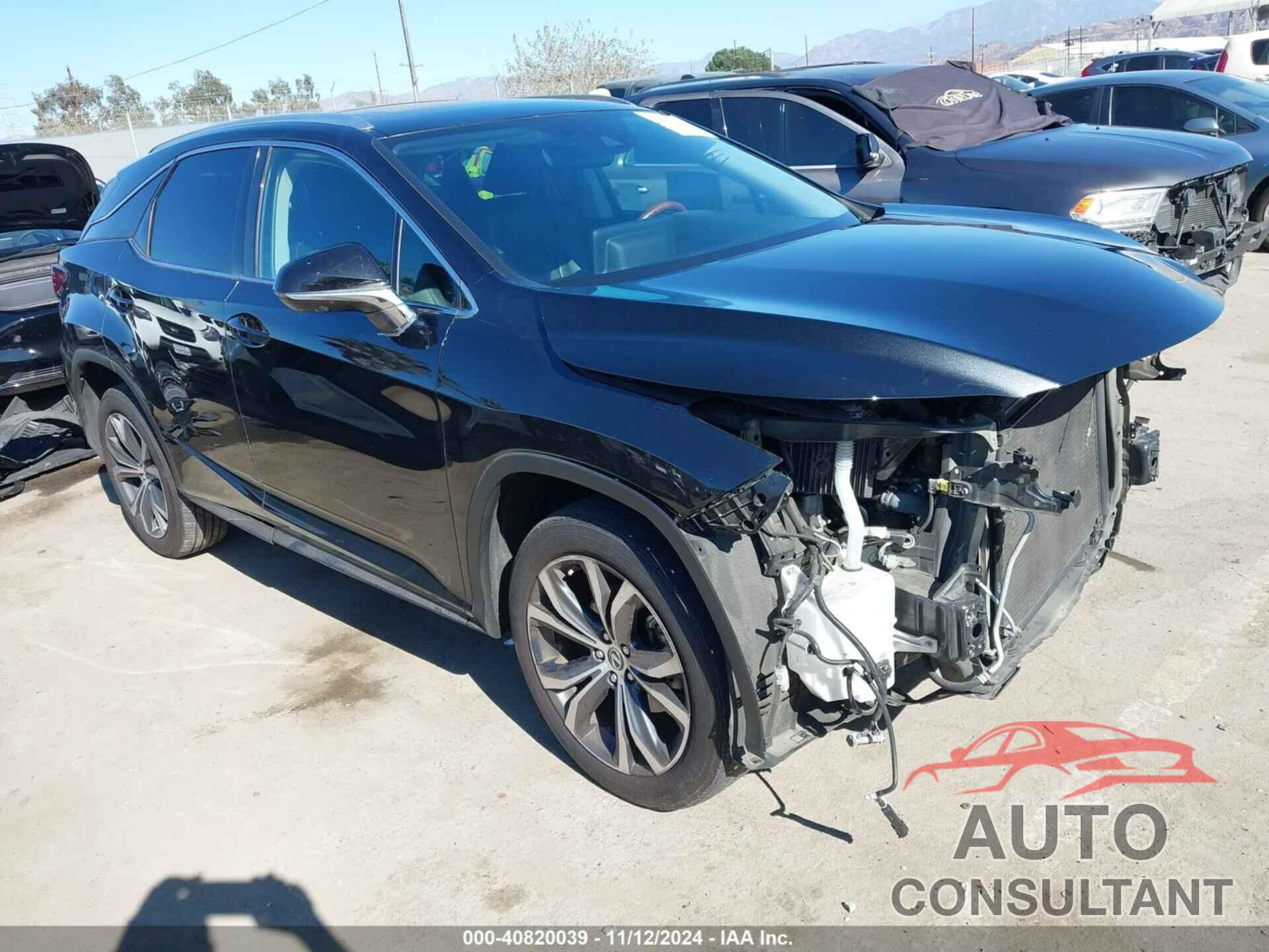 LEXUS RX 350 2022 - 2T2HZMAAXNC239264