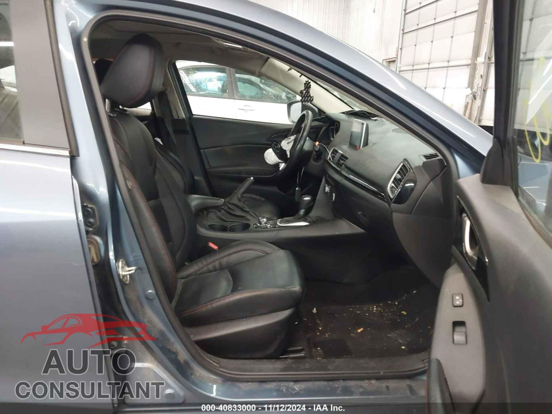MAZDA MAZDA3 2015 - JM1BM1M75F1237726